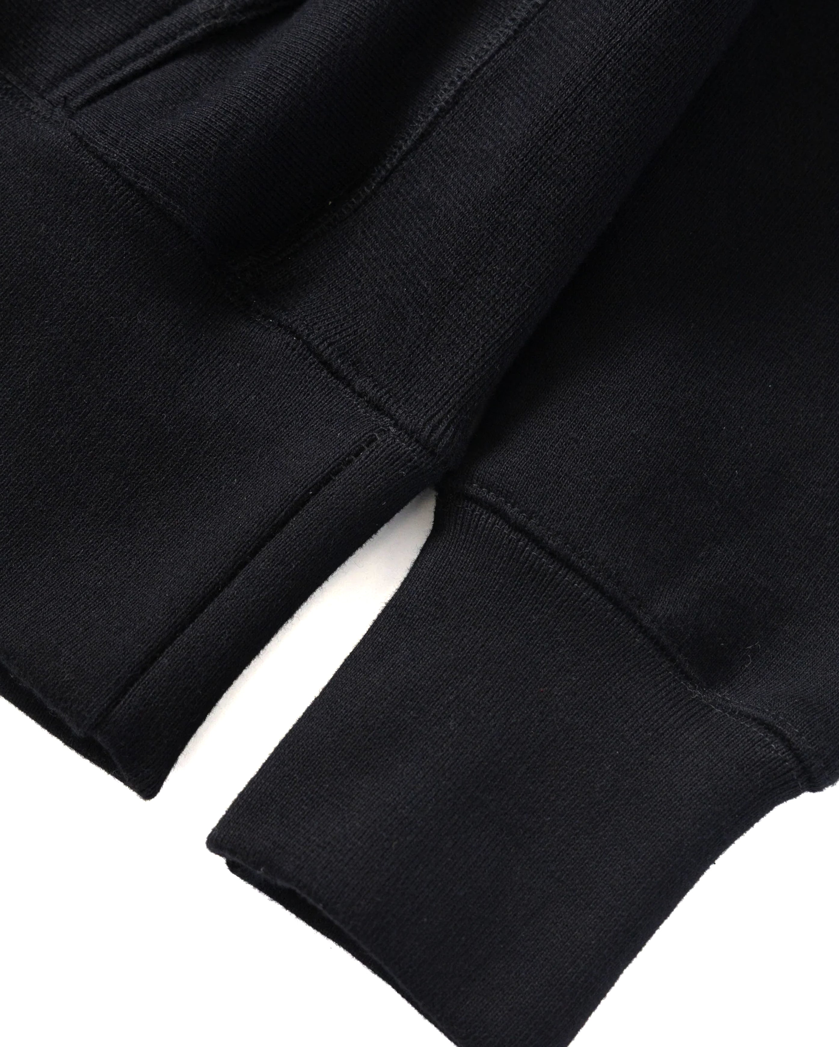 Martini Zipper Hoodie Black