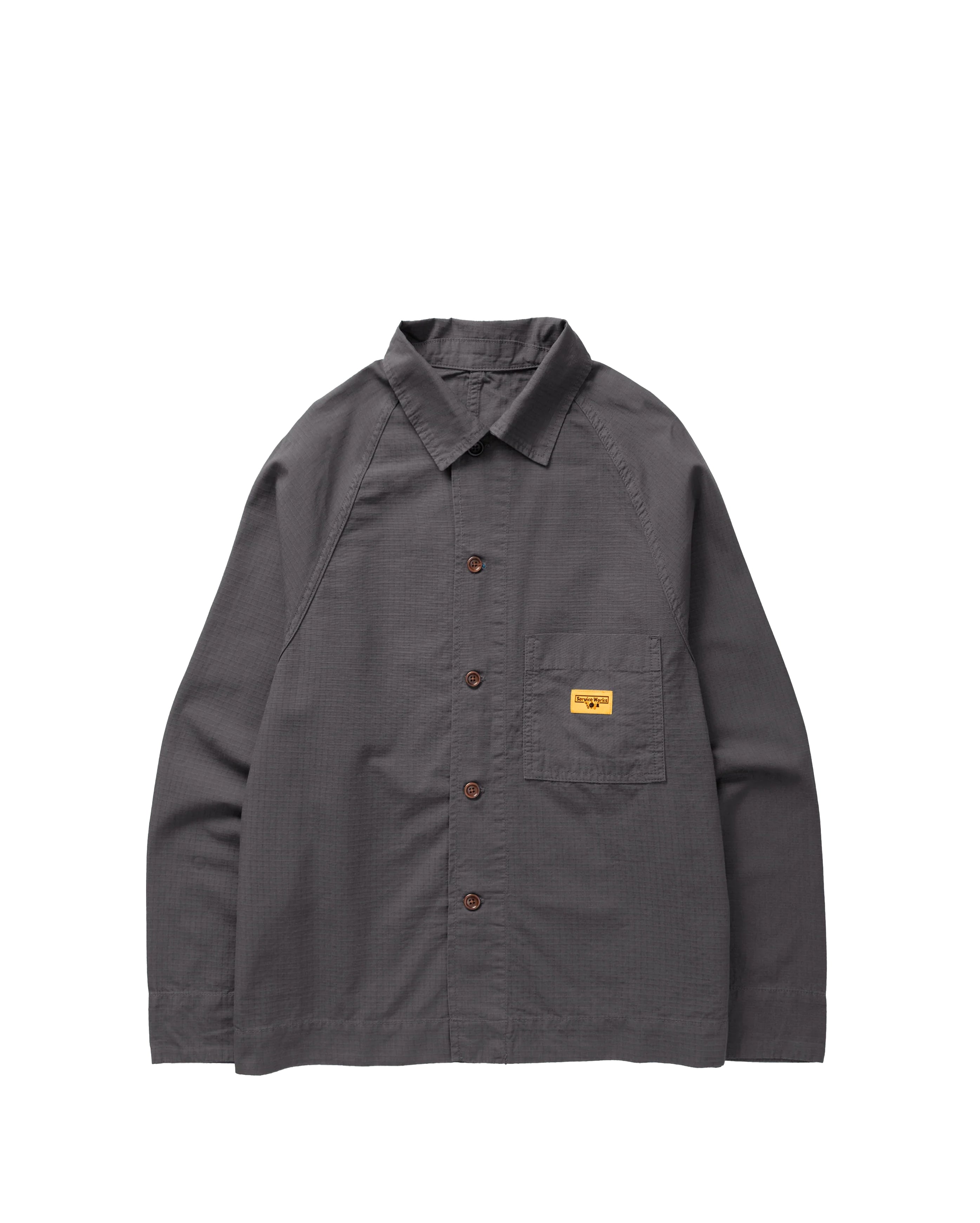 Service Works-Ripstop FOH Jacket Washed Black-Starcowparis