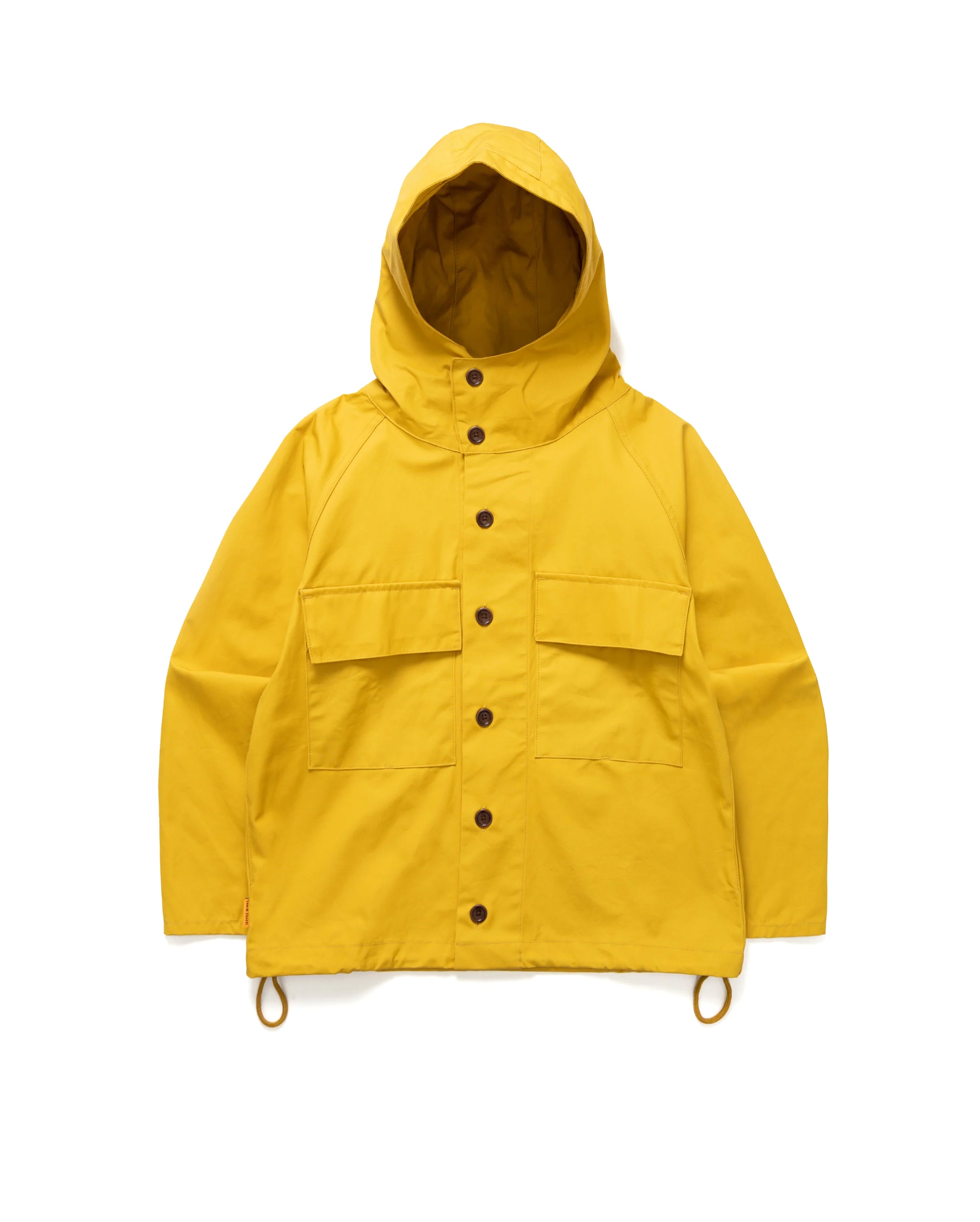 Waxed Cotton Allotment Parka Ochre
