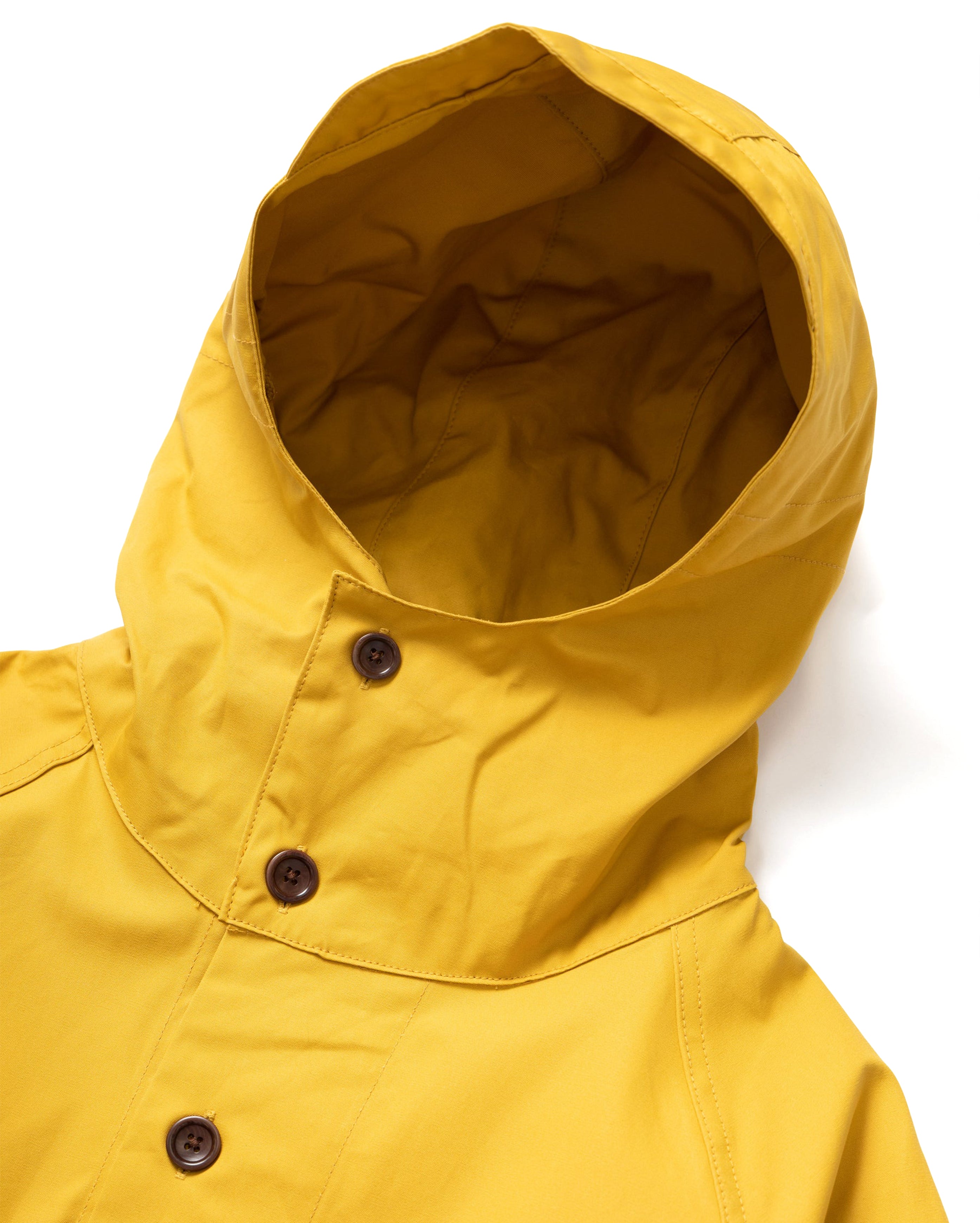 Waxed Cotton Allotment Parka Ochre