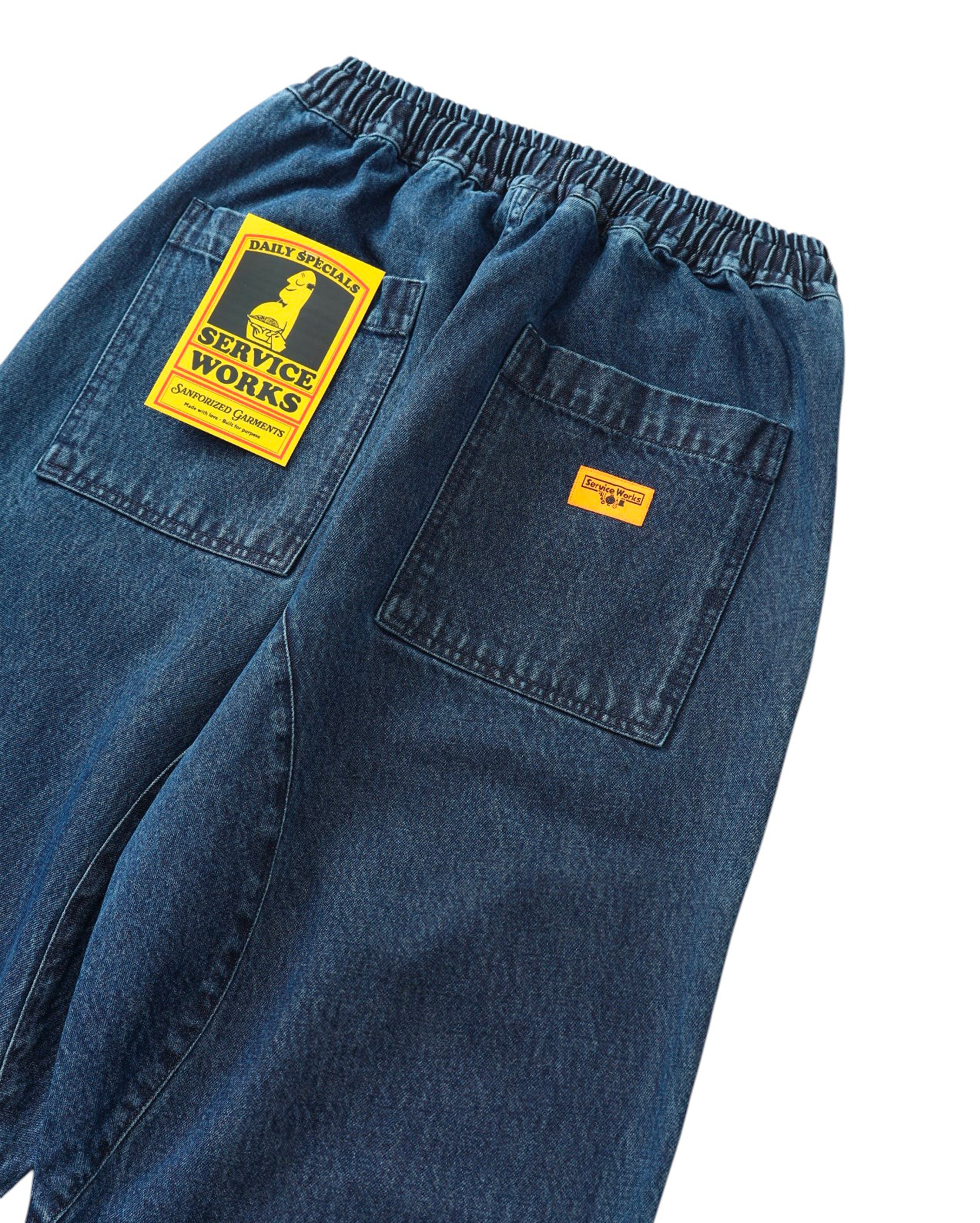 Denim Chef Pant Denim Indigo