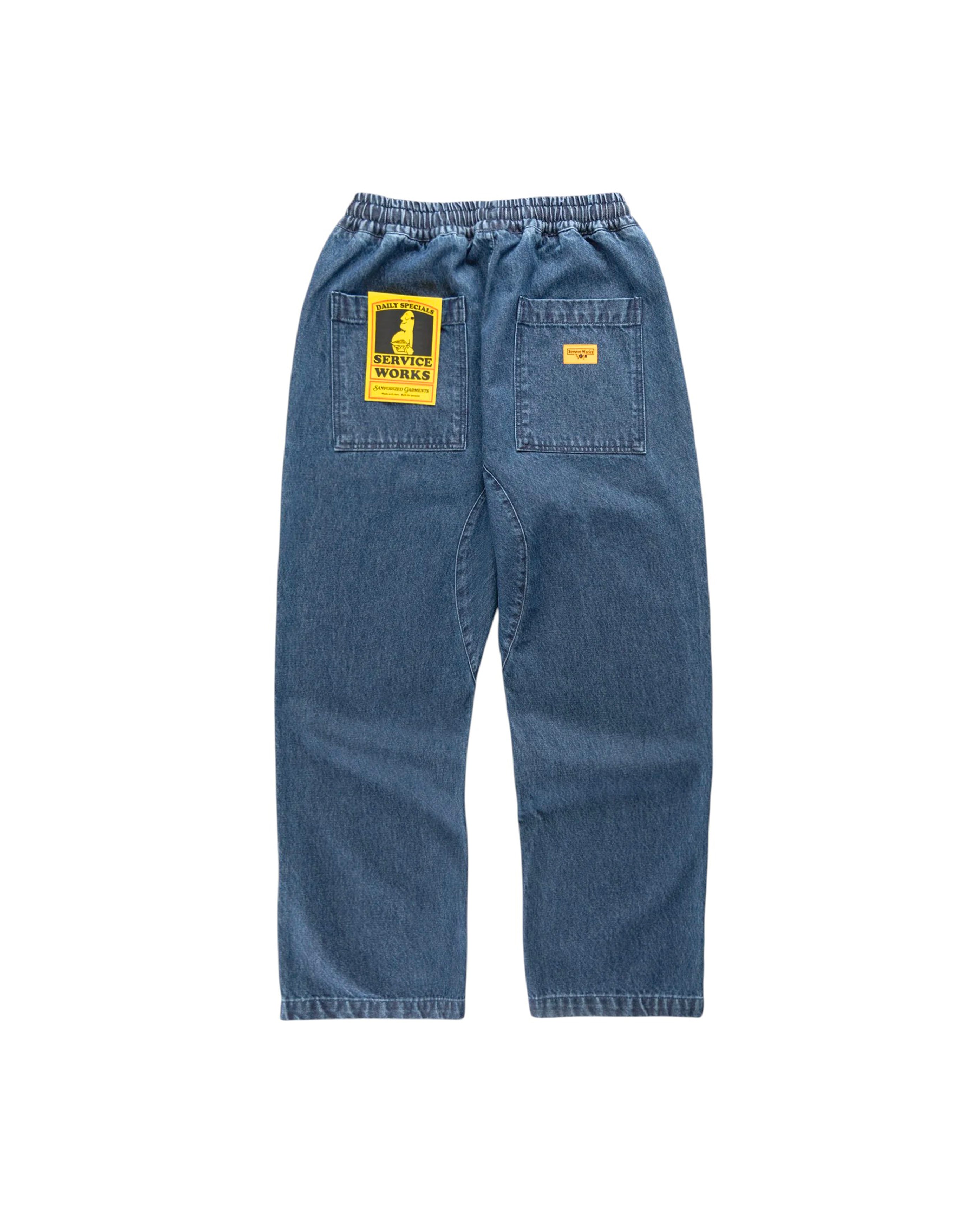 Denim Chef Pant Denim Indigo
