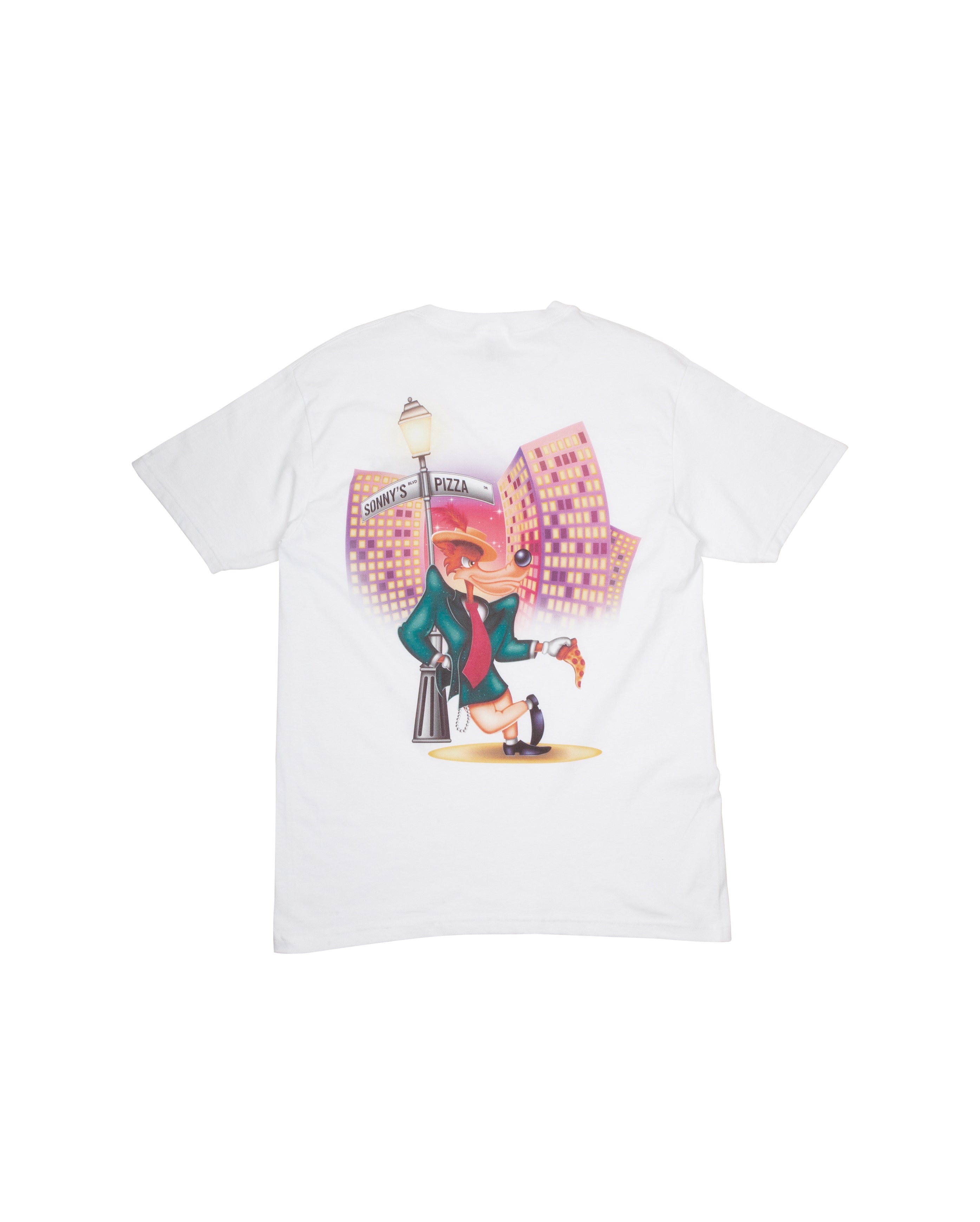 Sonny's Pizza-Tee-Shirt WOLF White-Starcowparis - Starcowparis - 1