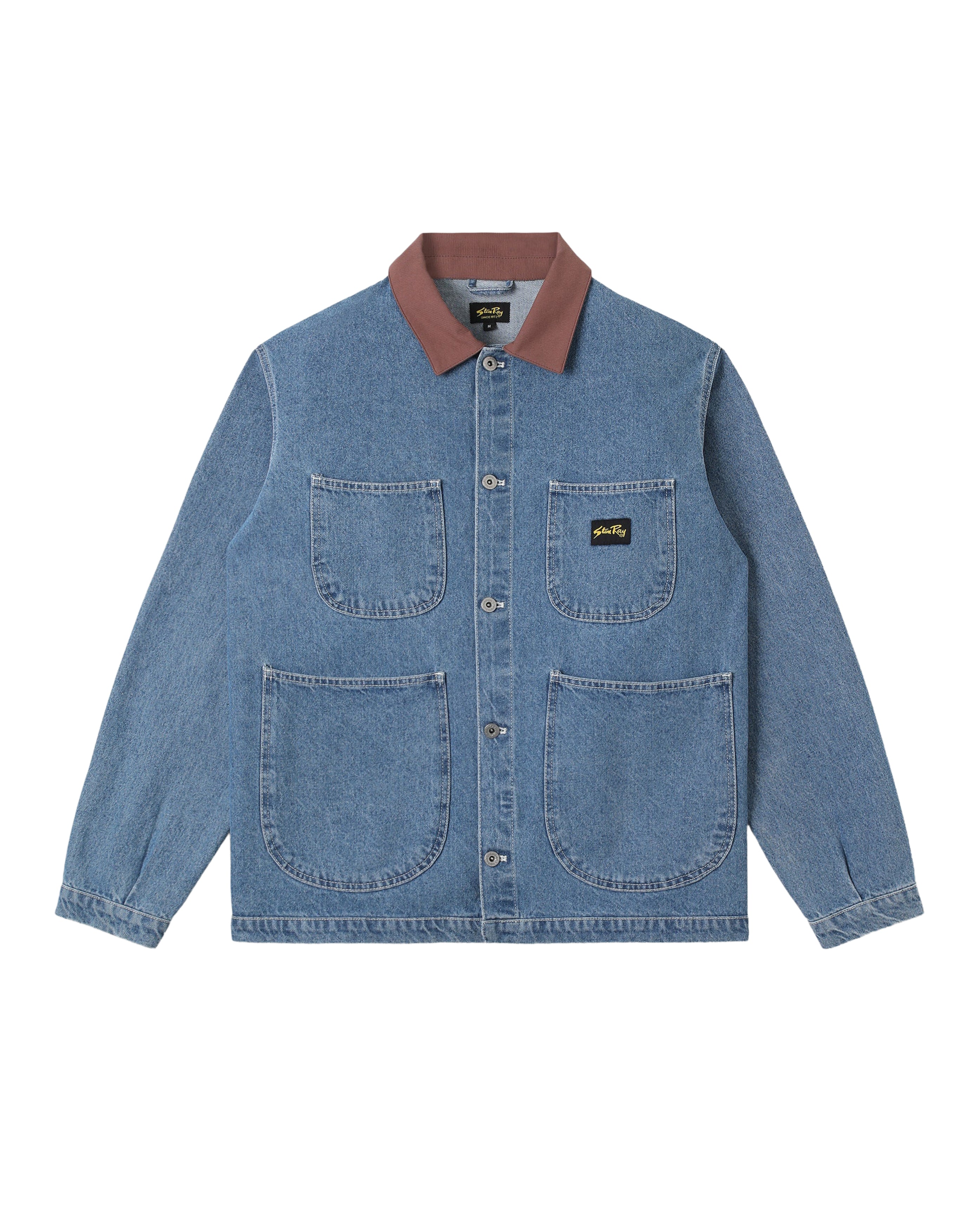 Stan Ray-Coverall Jacket 70s Stone Denim-Starcowparis - Starcowparis - 1