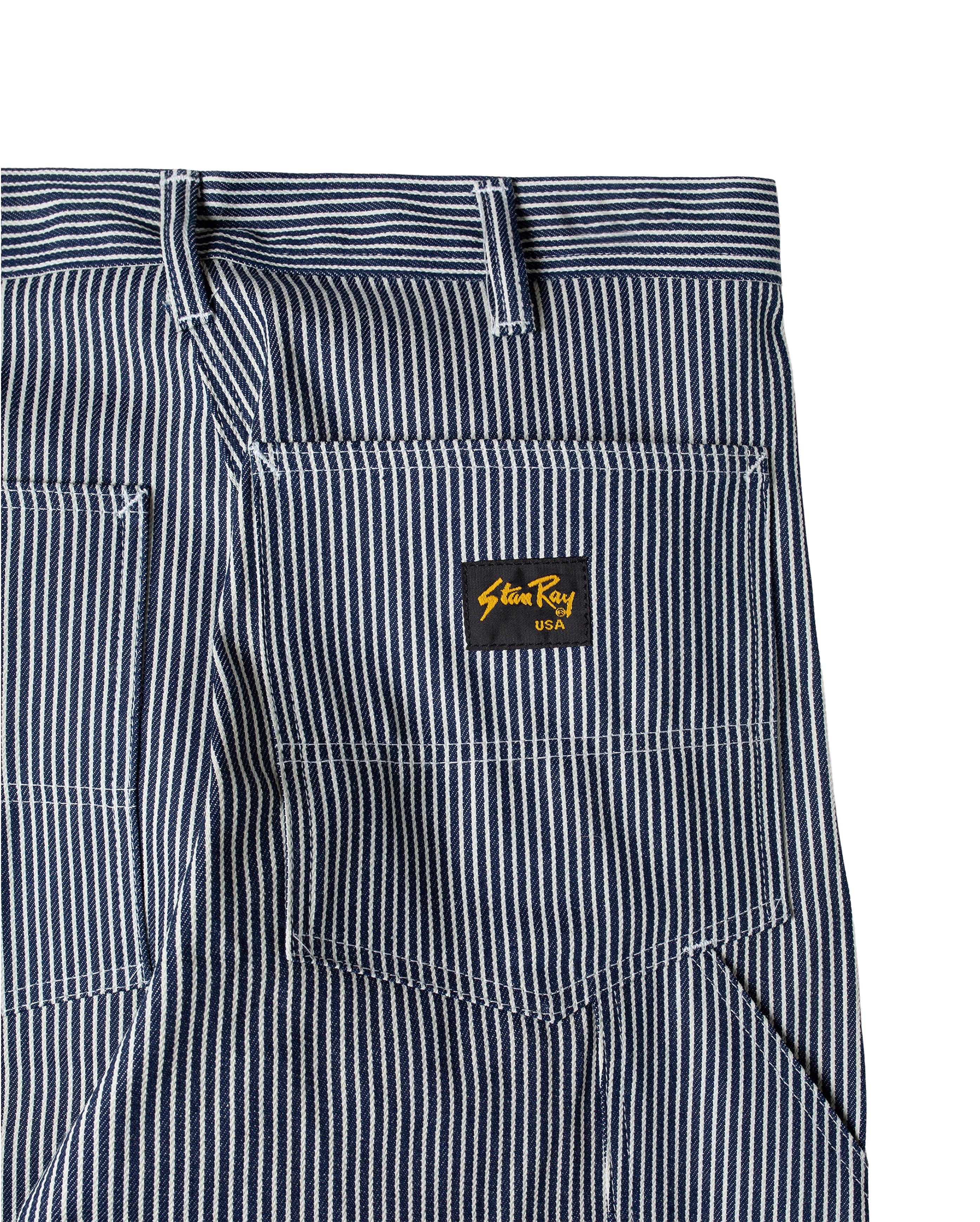 Stan Ray-Double Knee Painter Pant Hickory Stripe-Starcowparis