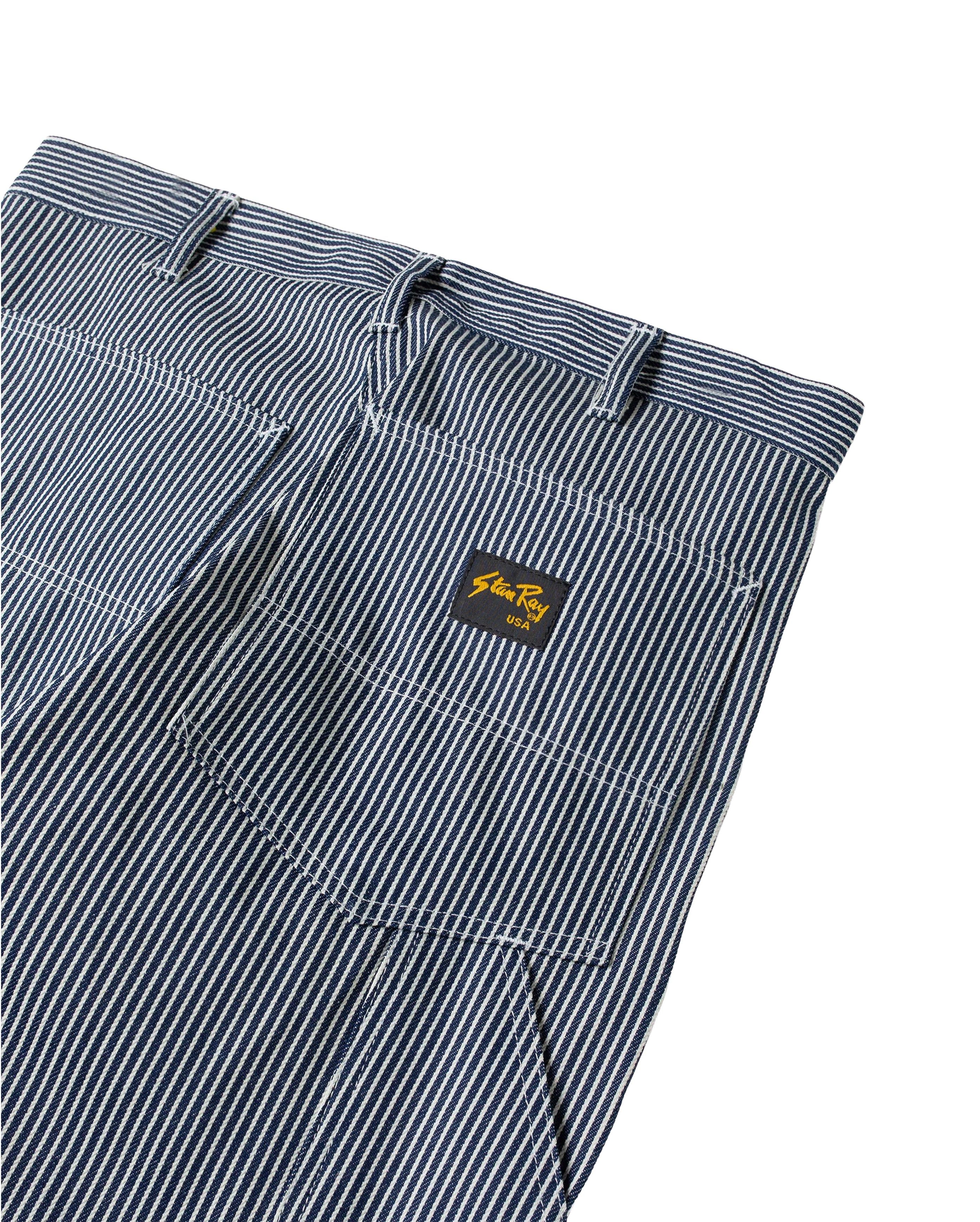 Stan Ray-Double Knee Painter Pant Hickory Stripe-Starcowparis