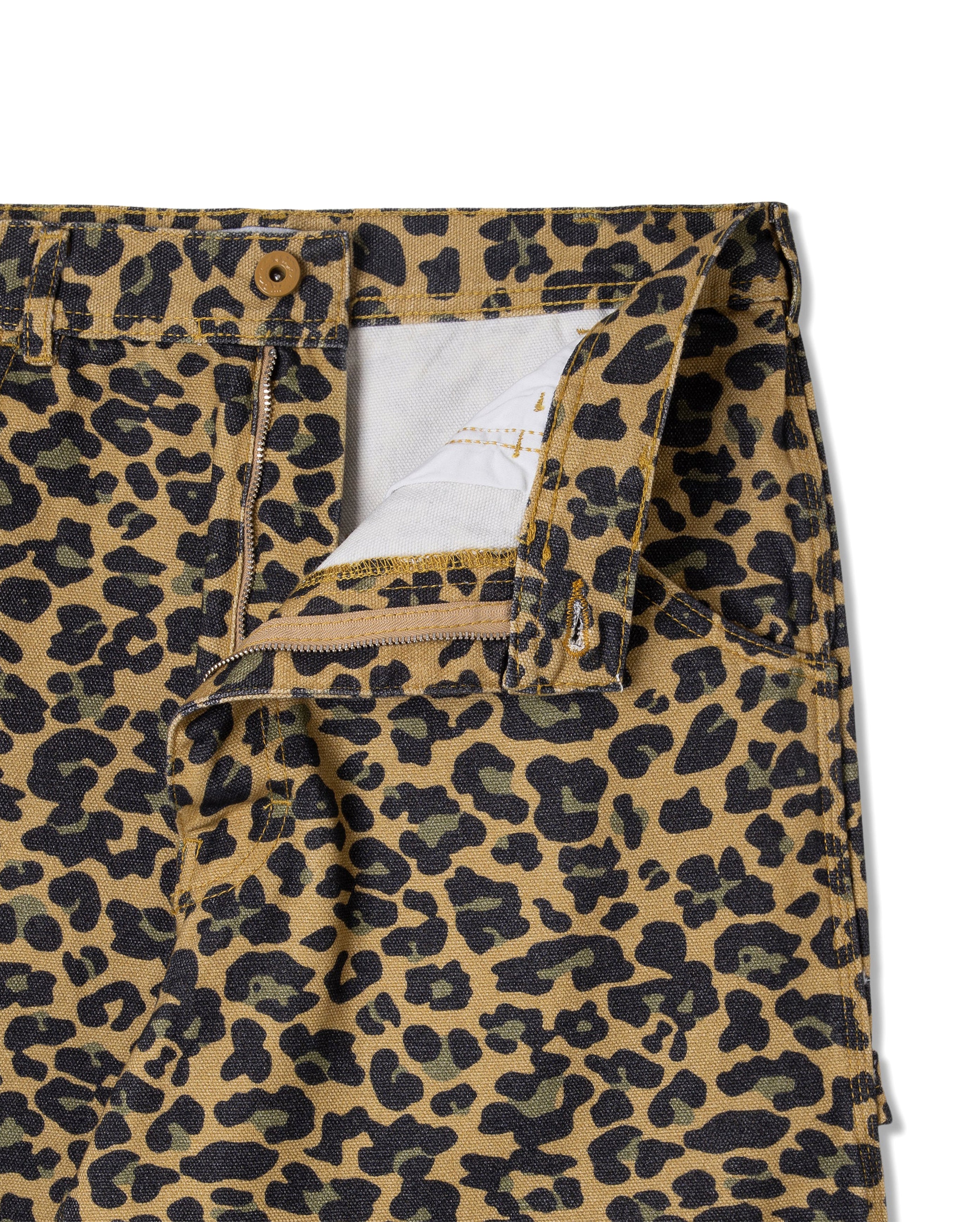 OG Painter Pant Washed Leopard Camo Duck - Starcowparis - 2