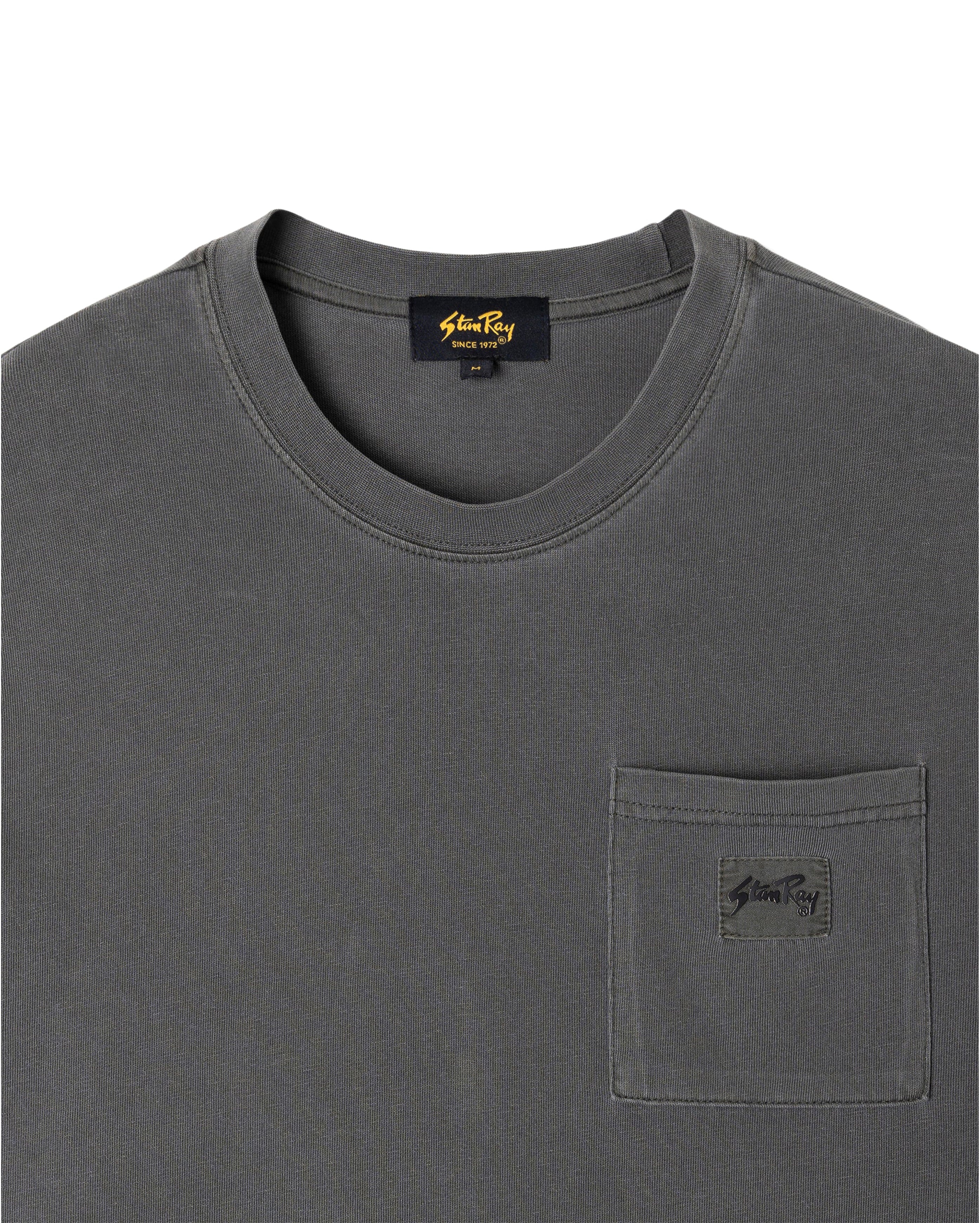 Patch Pocket Tee Washed Black