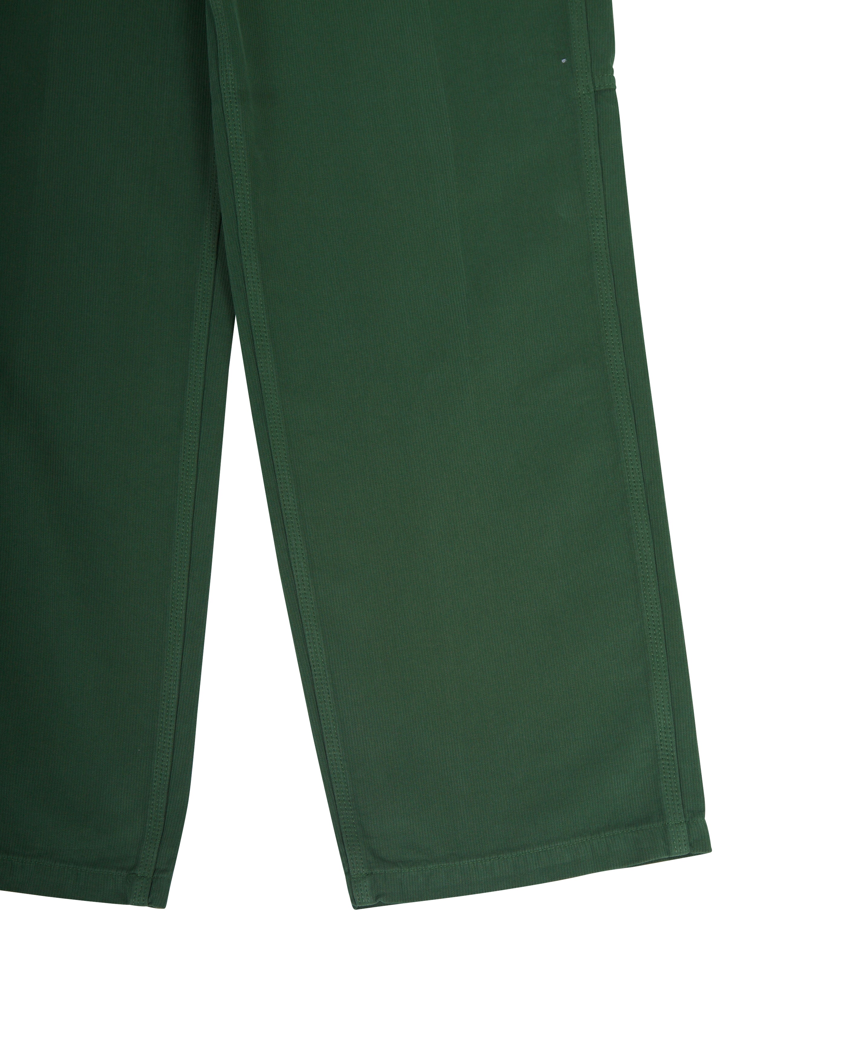 Big Job Painter Racing Pant Green Bedford Cord - Starcowparis