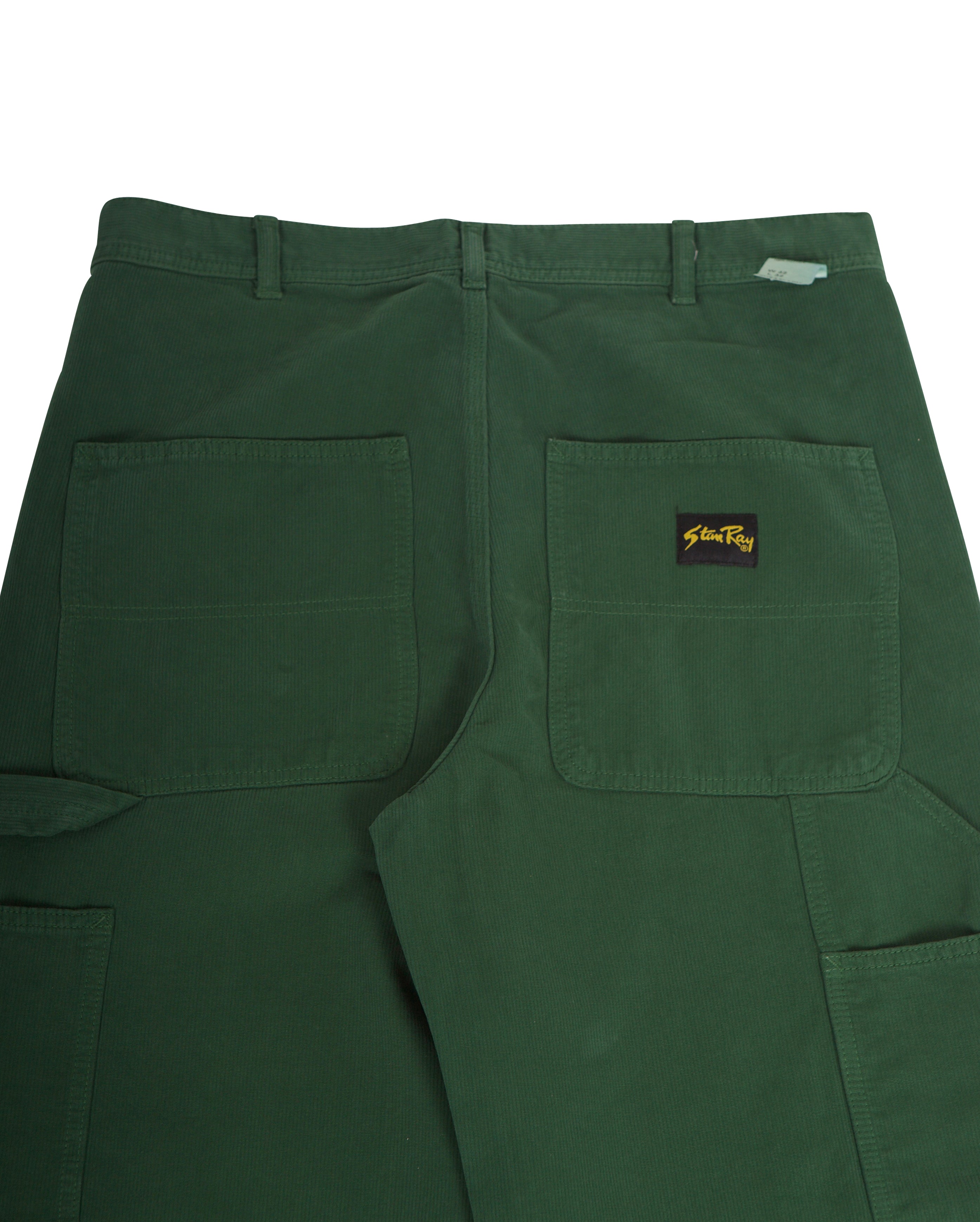 Big Job Painter Racing Pant Green Bedford Cord - Starcowparis