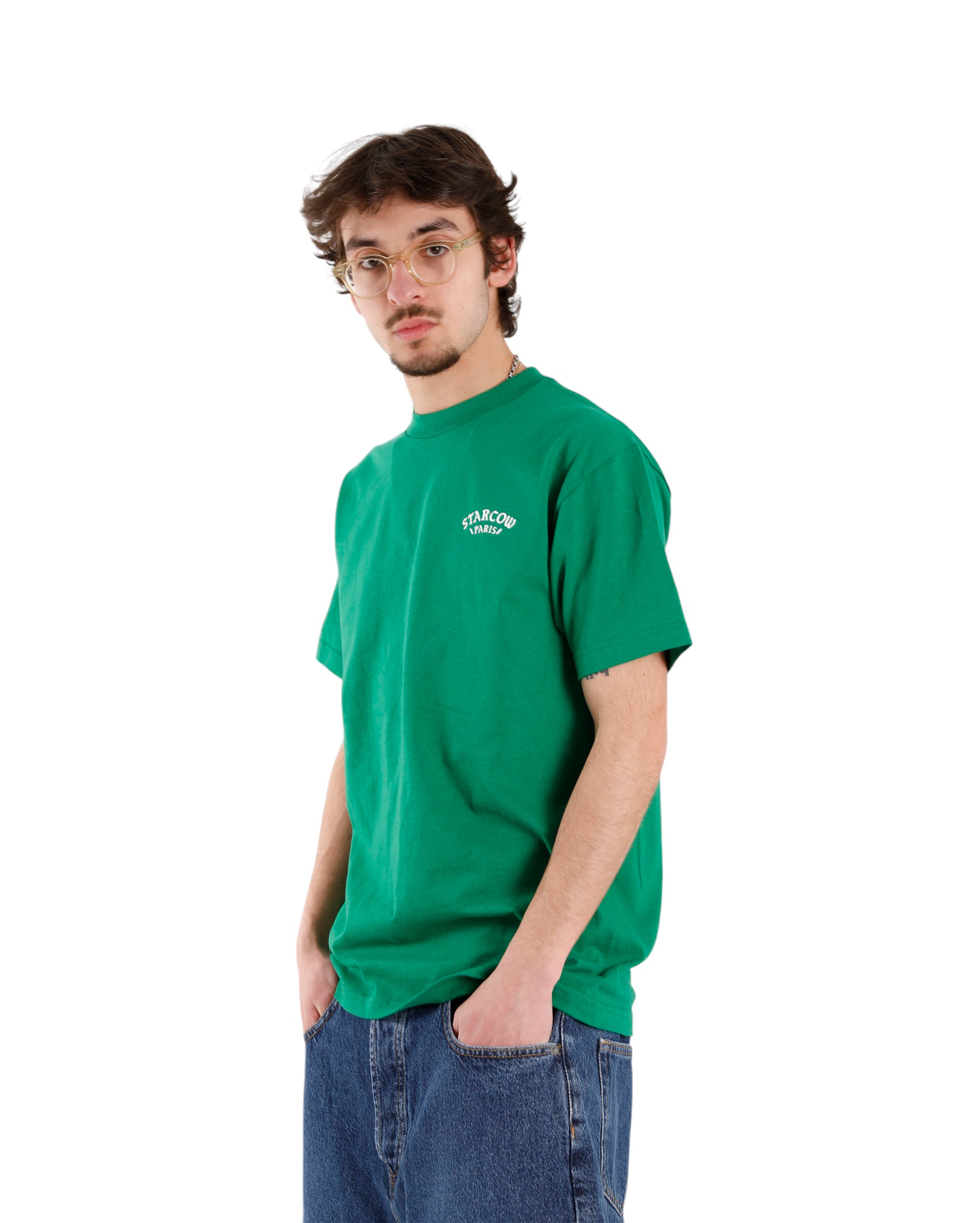 96 Tee Green White - Starcowparis - 4