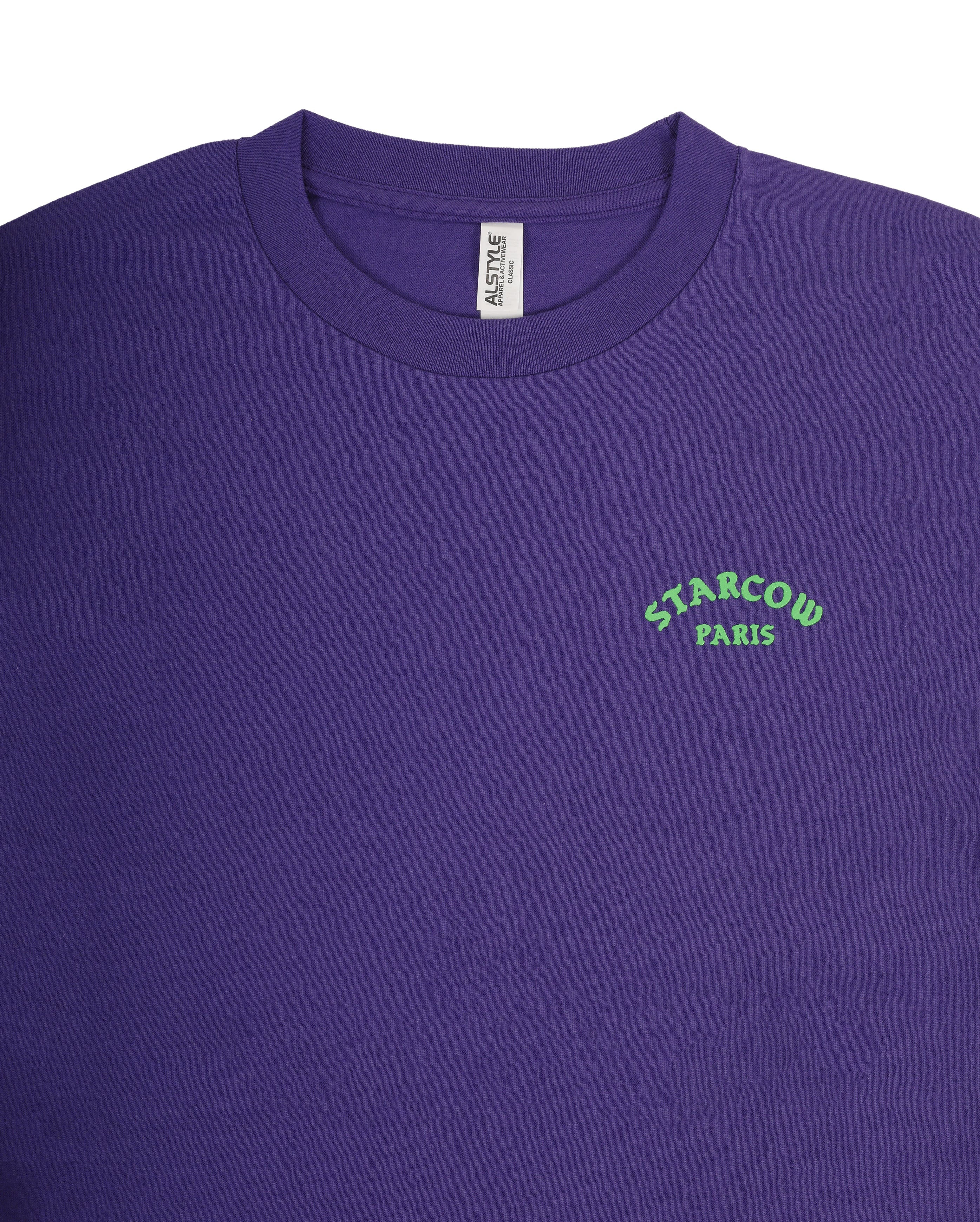 96 Tee Purple Green Neon