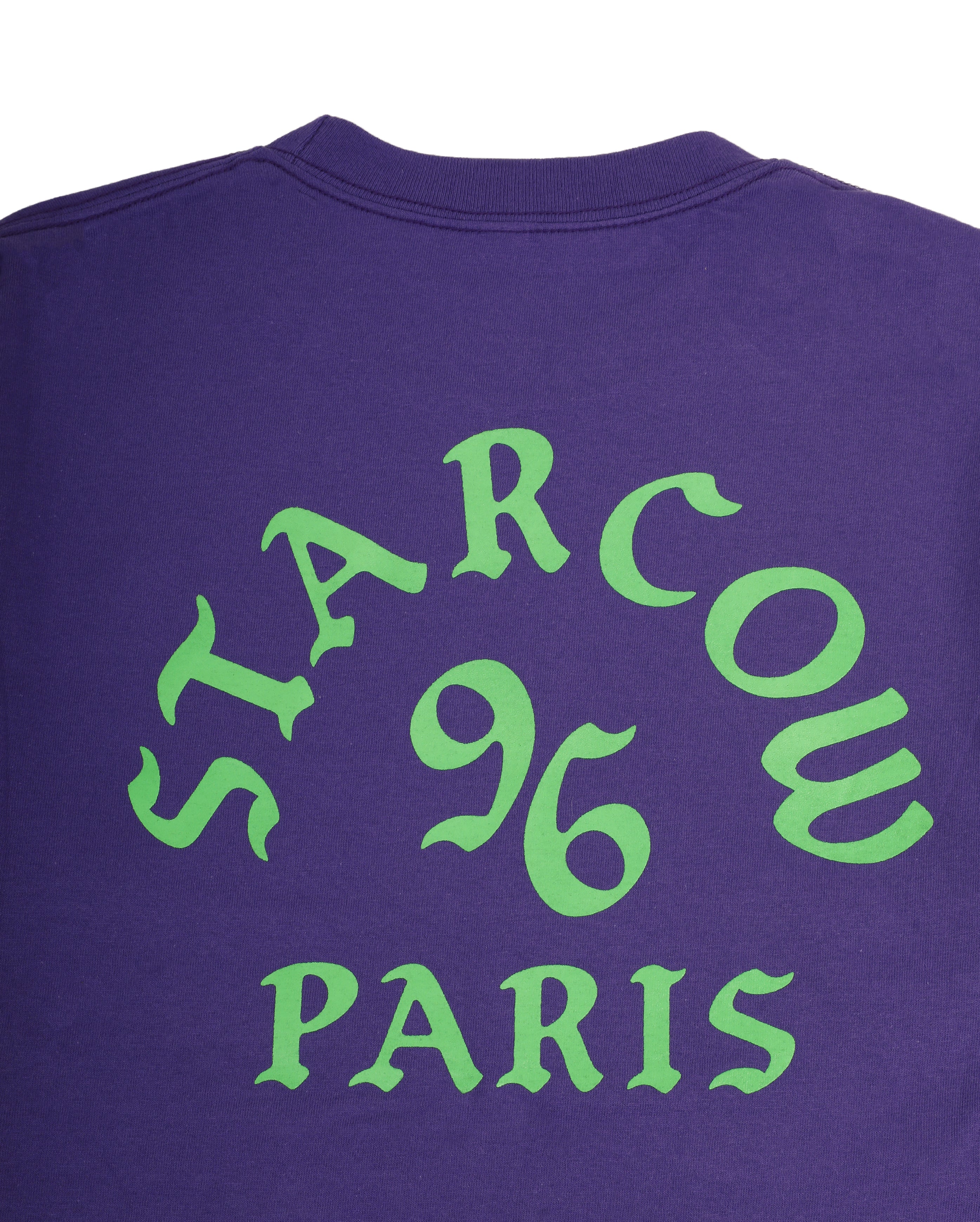 96 Tee Purple Green Neon