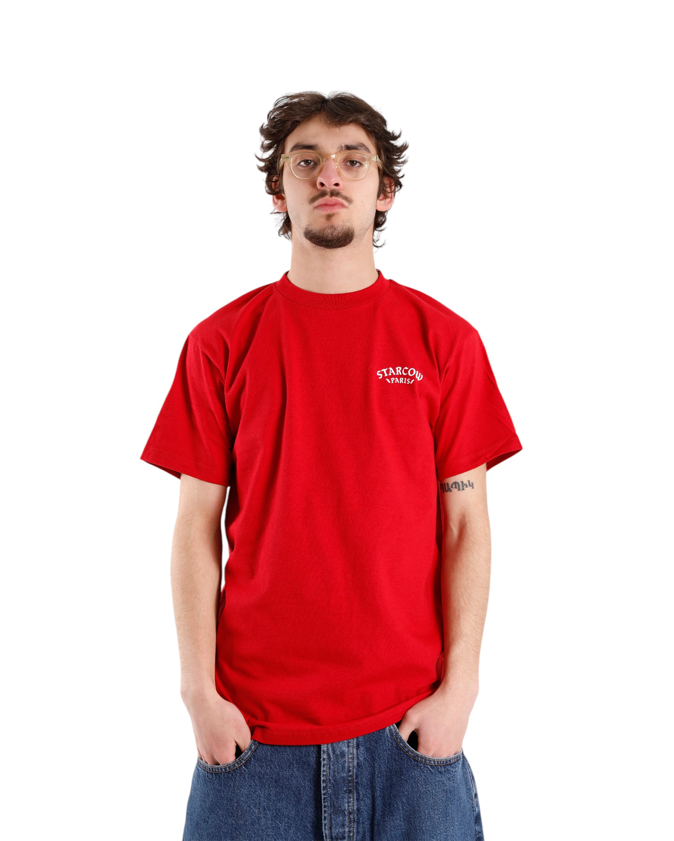 96 Tee Red White - Starcowparis - 2