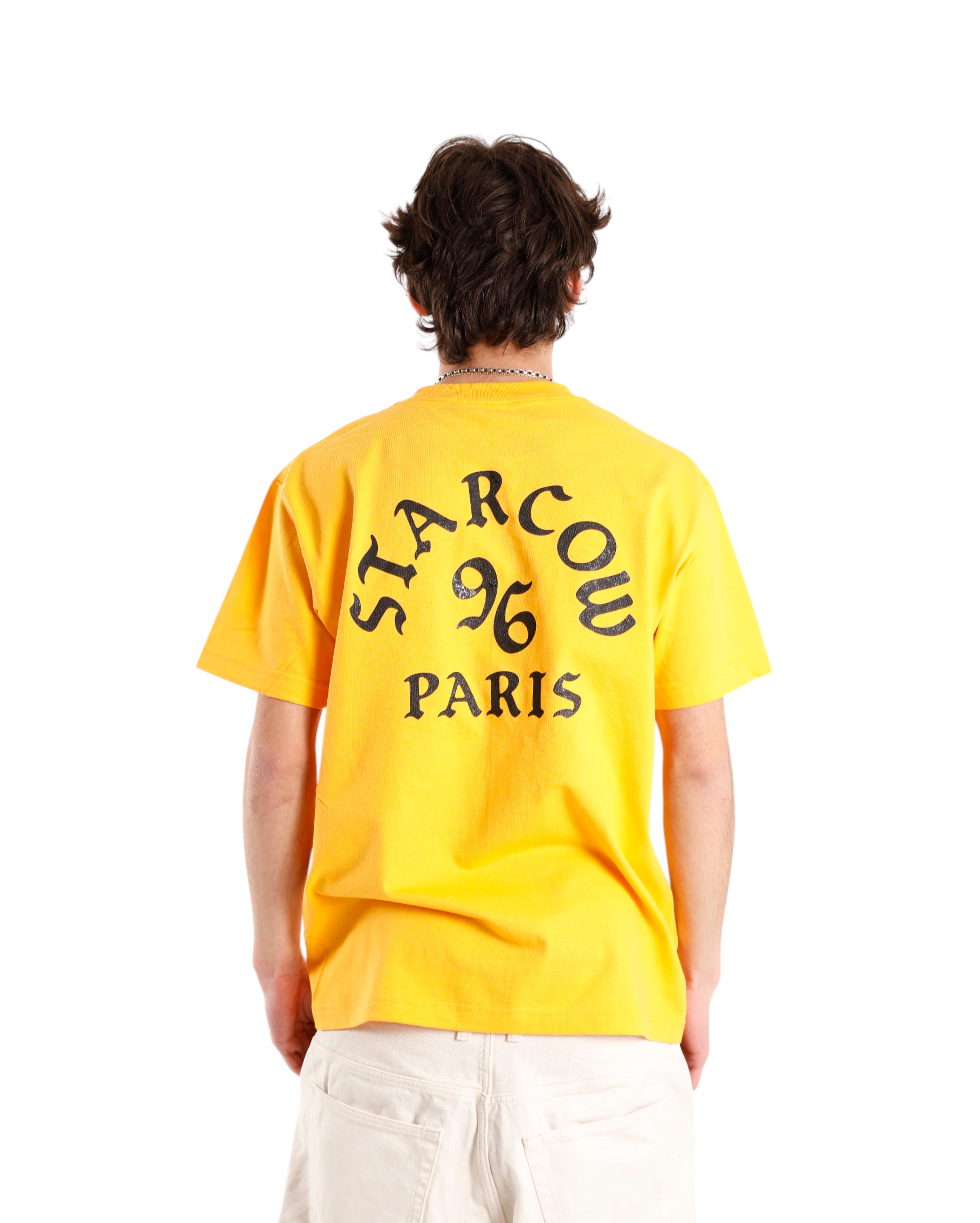 Starcow-96 Tee Yellow Black-Starcowparis