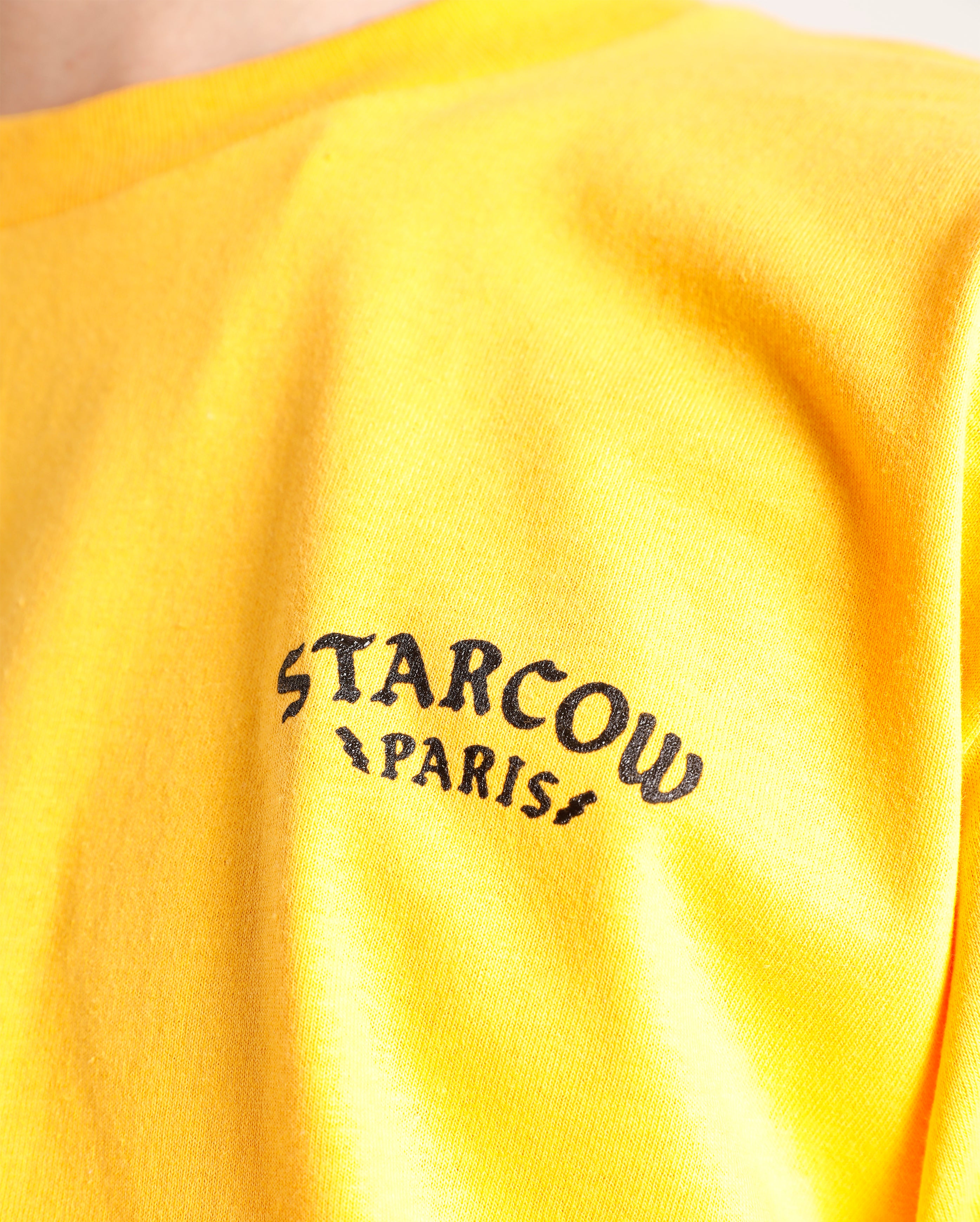 Starcow-96 Tee Yellow Black-Starcowparis