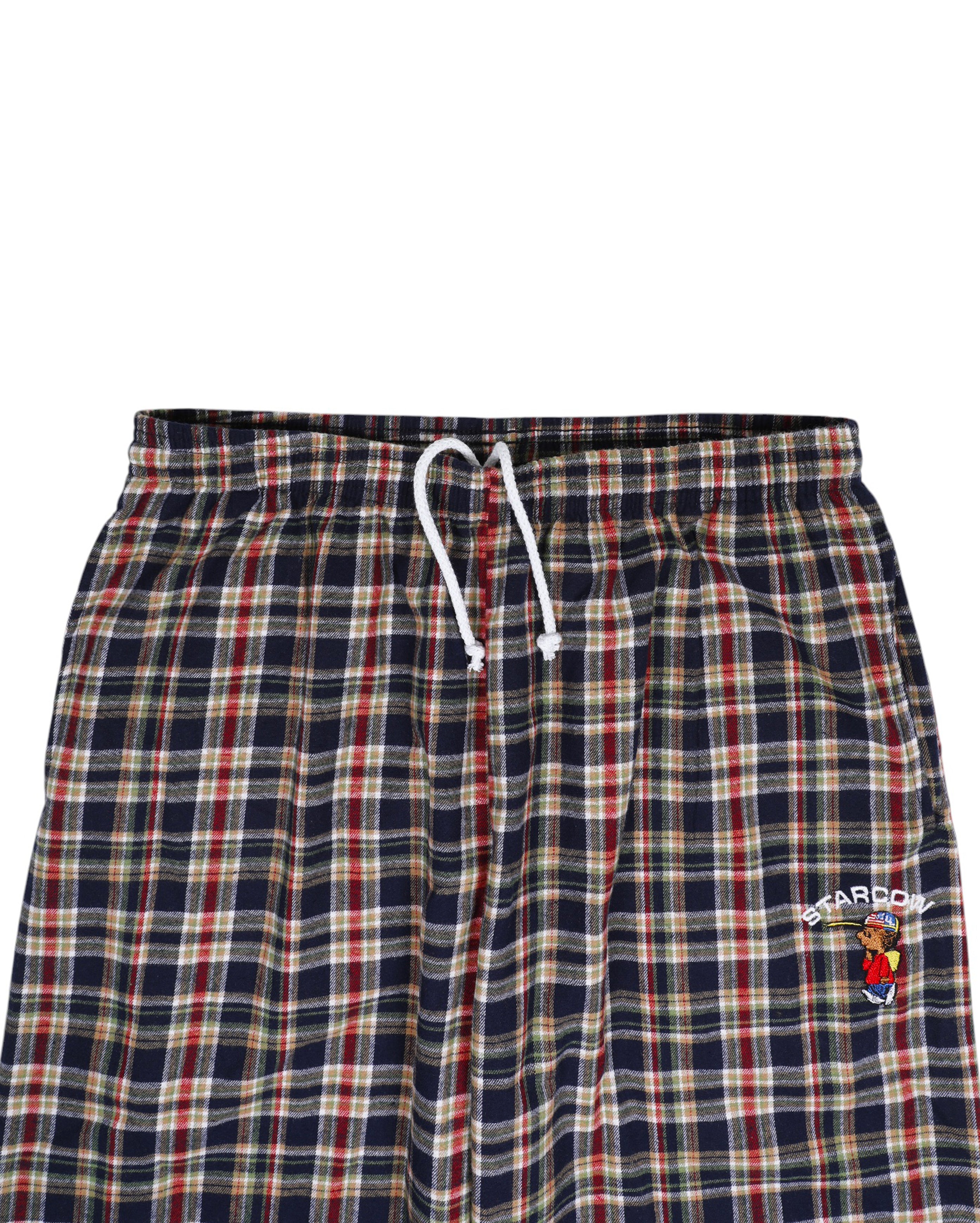 LoLife Flanel Pant Navy Red