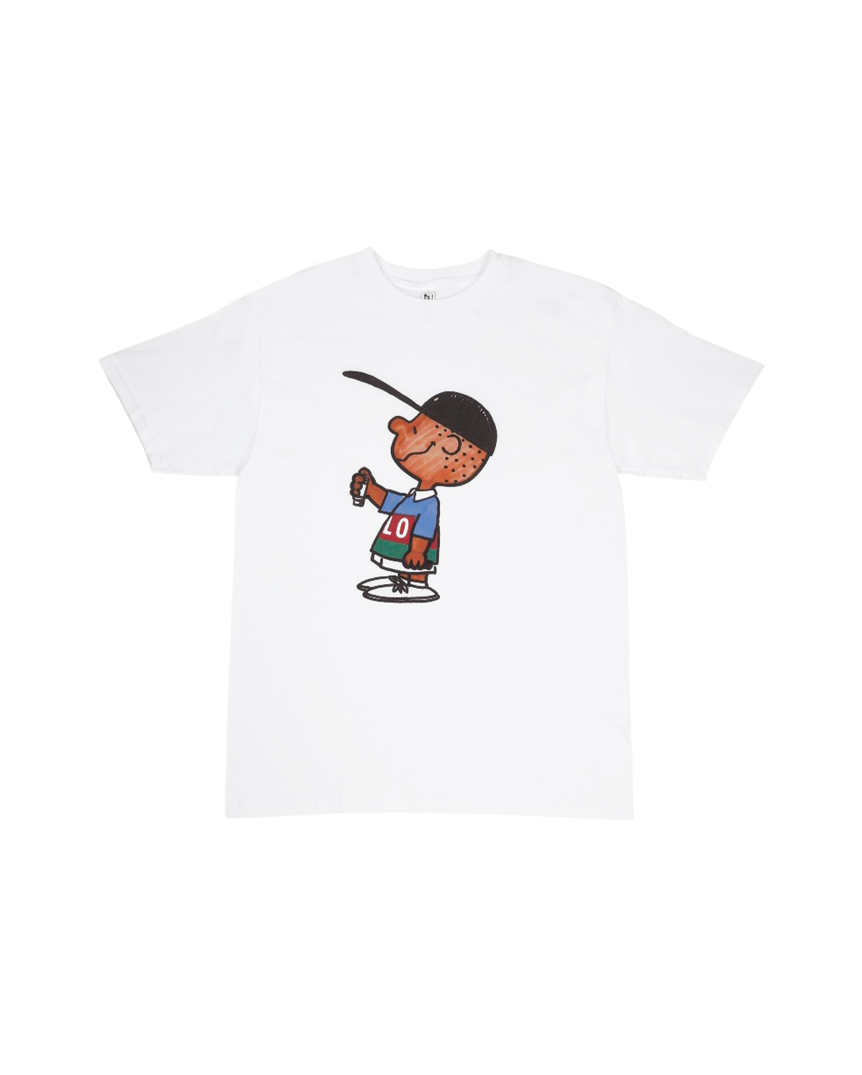 LoLife White Tee Blue Charlie - Starcowparis - 1