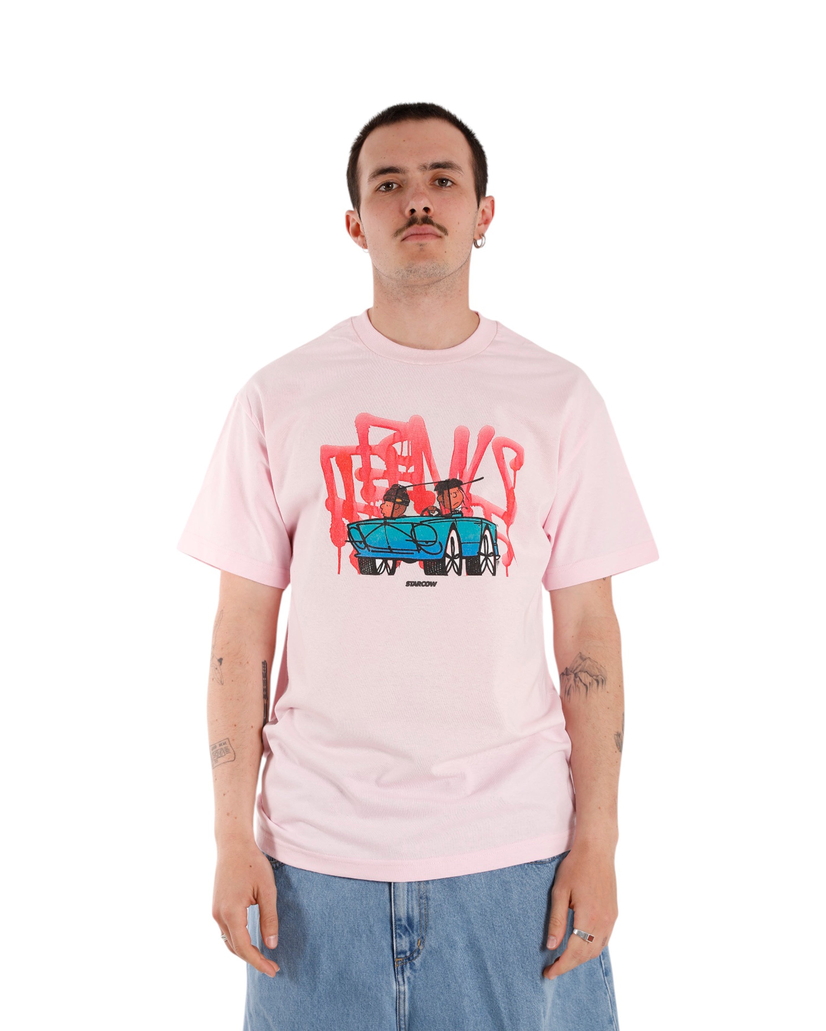Starcow-Tee Bboy Brown Crew Pink-Starcowparis - Starcowparis - 1