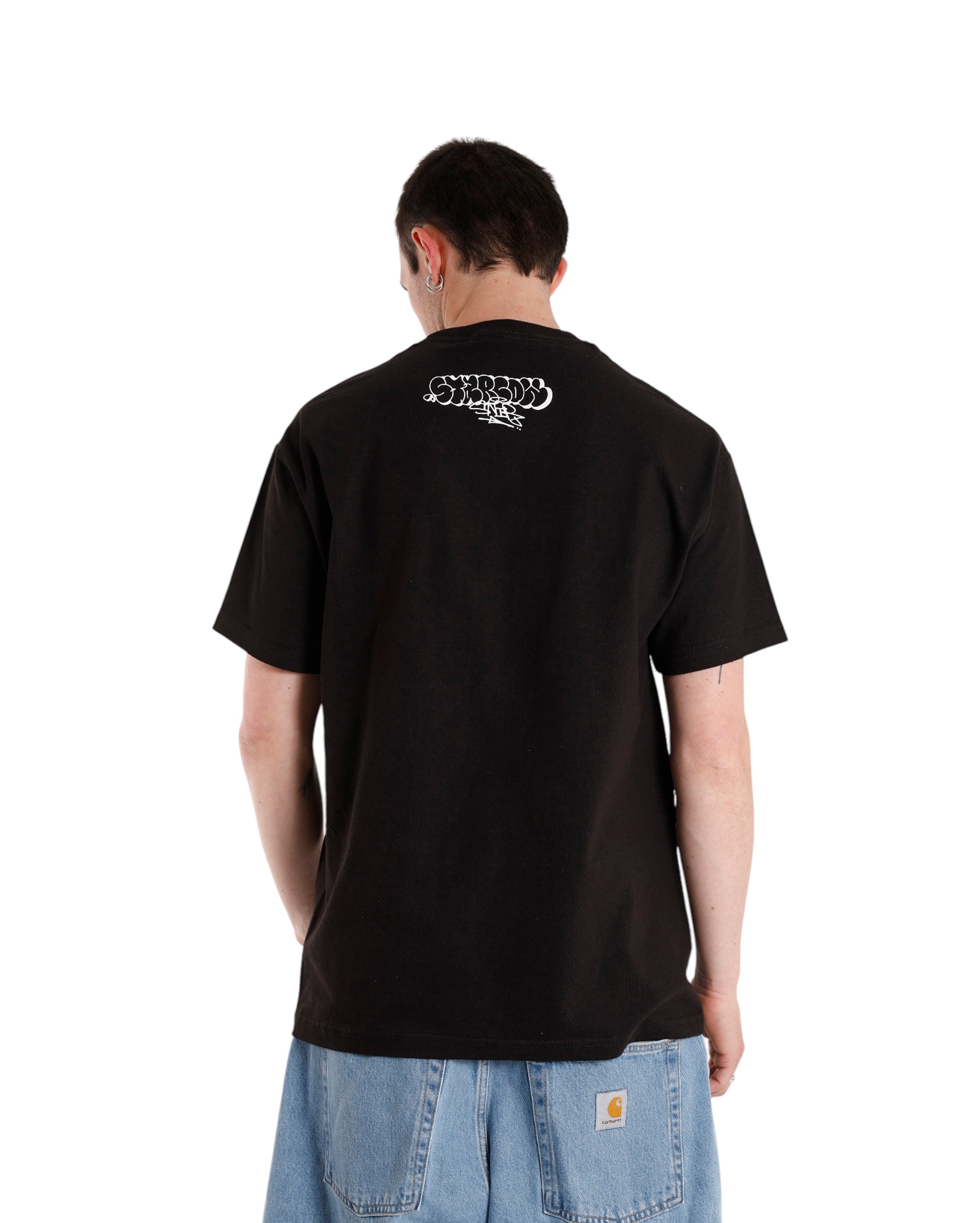 Vorsicht vor den Hunden Schwarzes T-Shirt