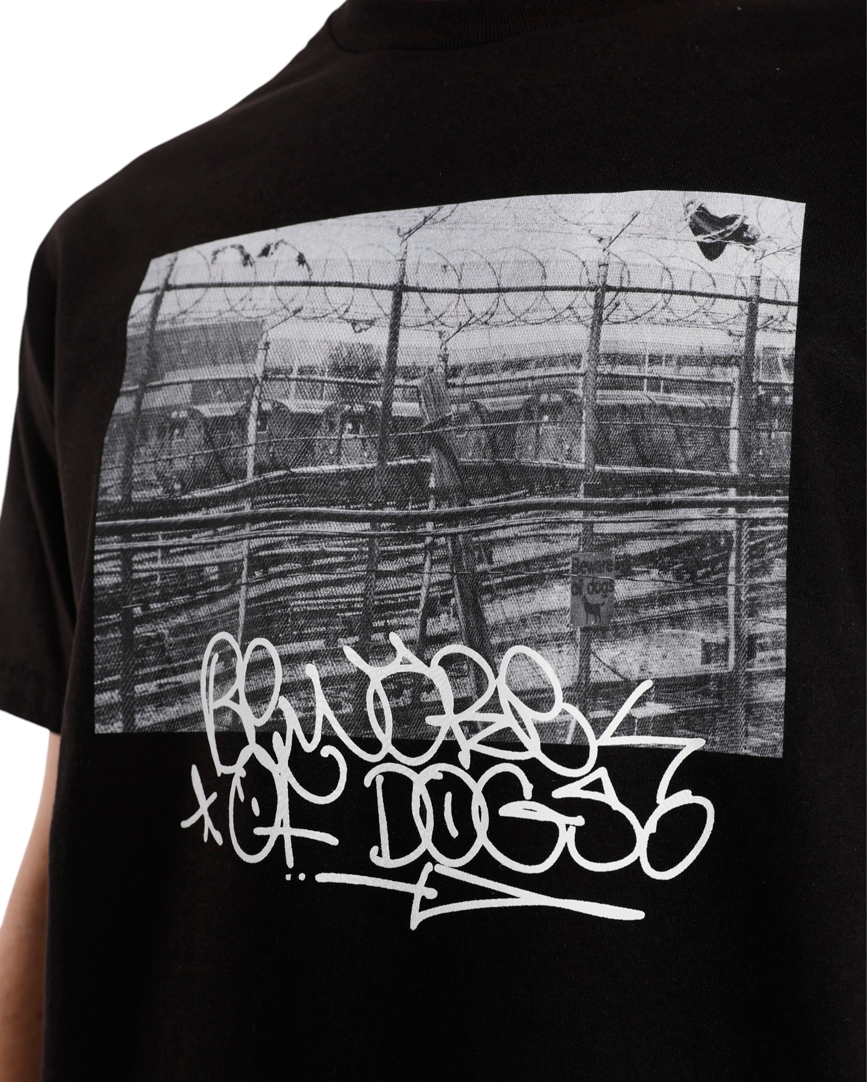 Starcow-Tee Beware The Dogs Black-Starcowparis - Starcowparis - 2