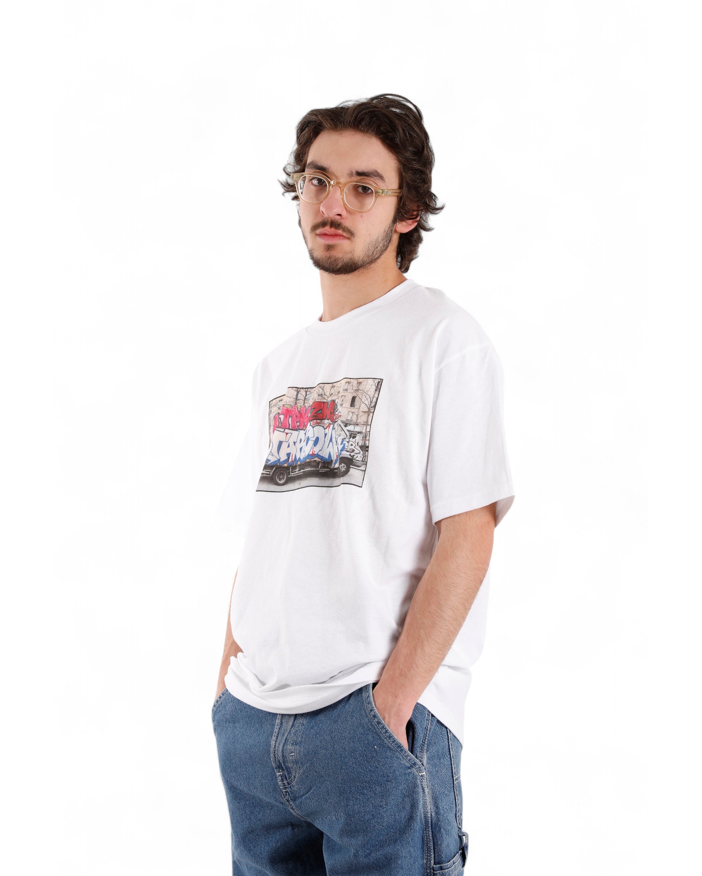 Starcow-Tee white Truck Starcow-Starcowparis