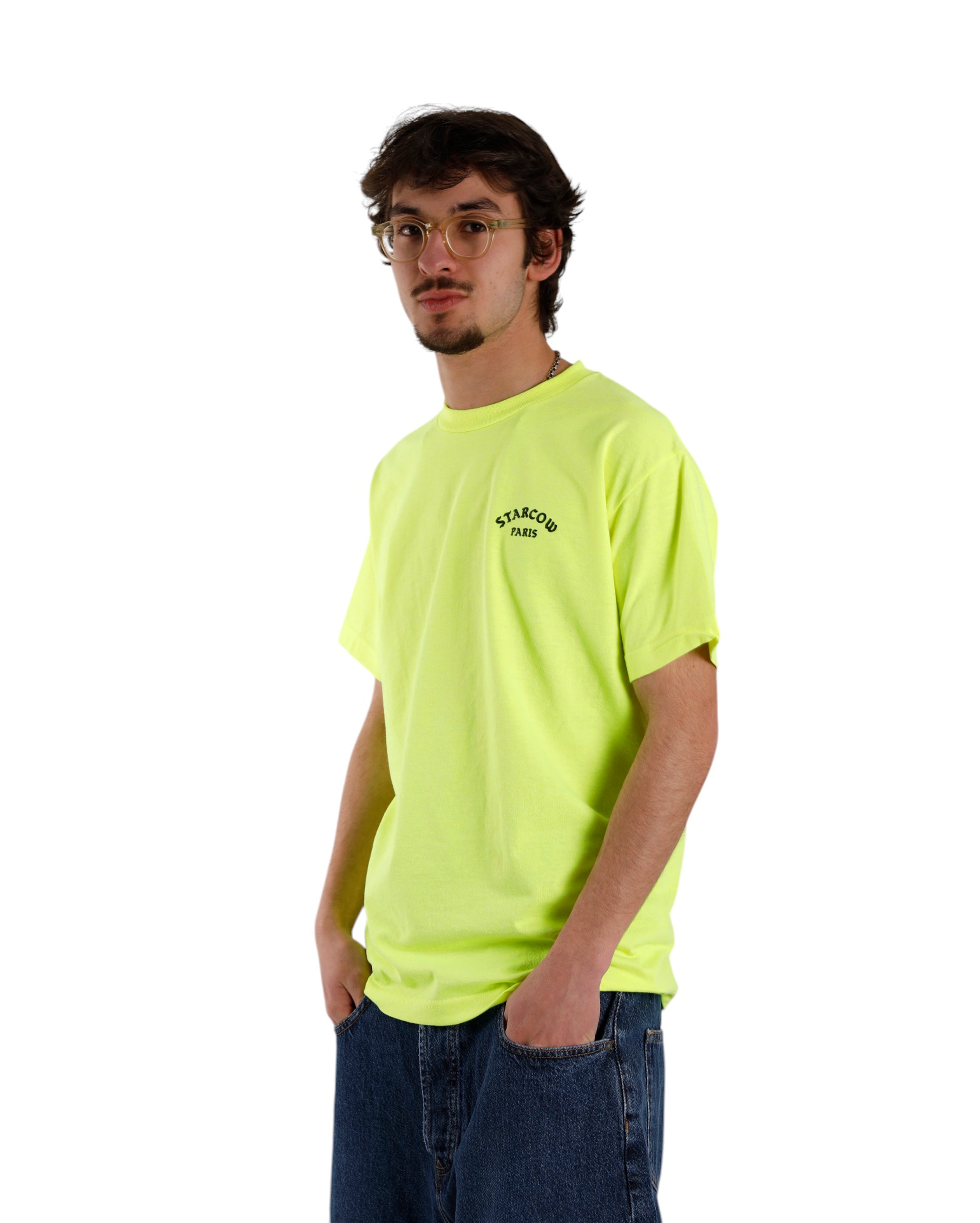 Tiger Tee Lime Black - Starcowparis - 3