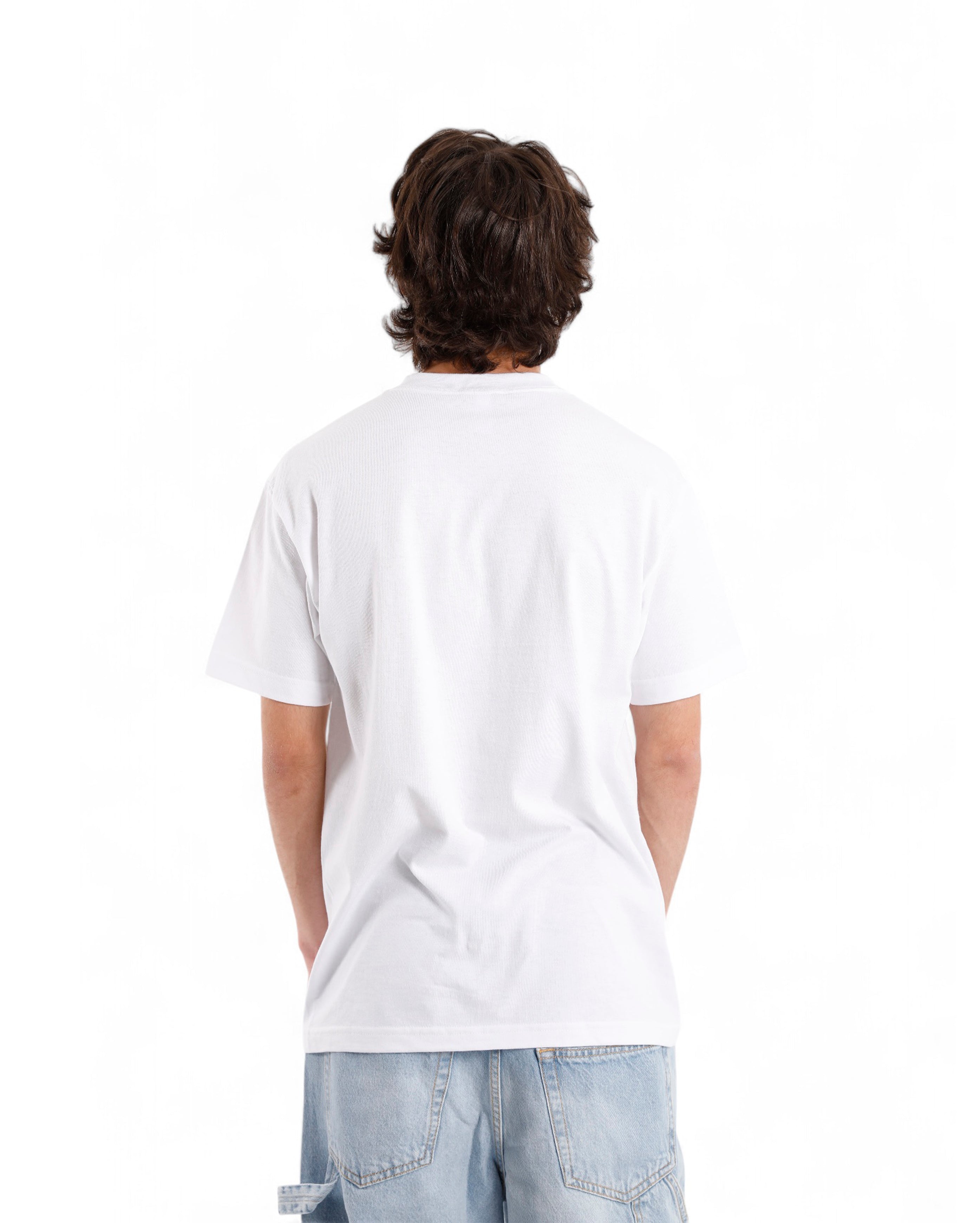 Starcow-x With Vivid Color Deck Tee White Magenta-Starcowparis