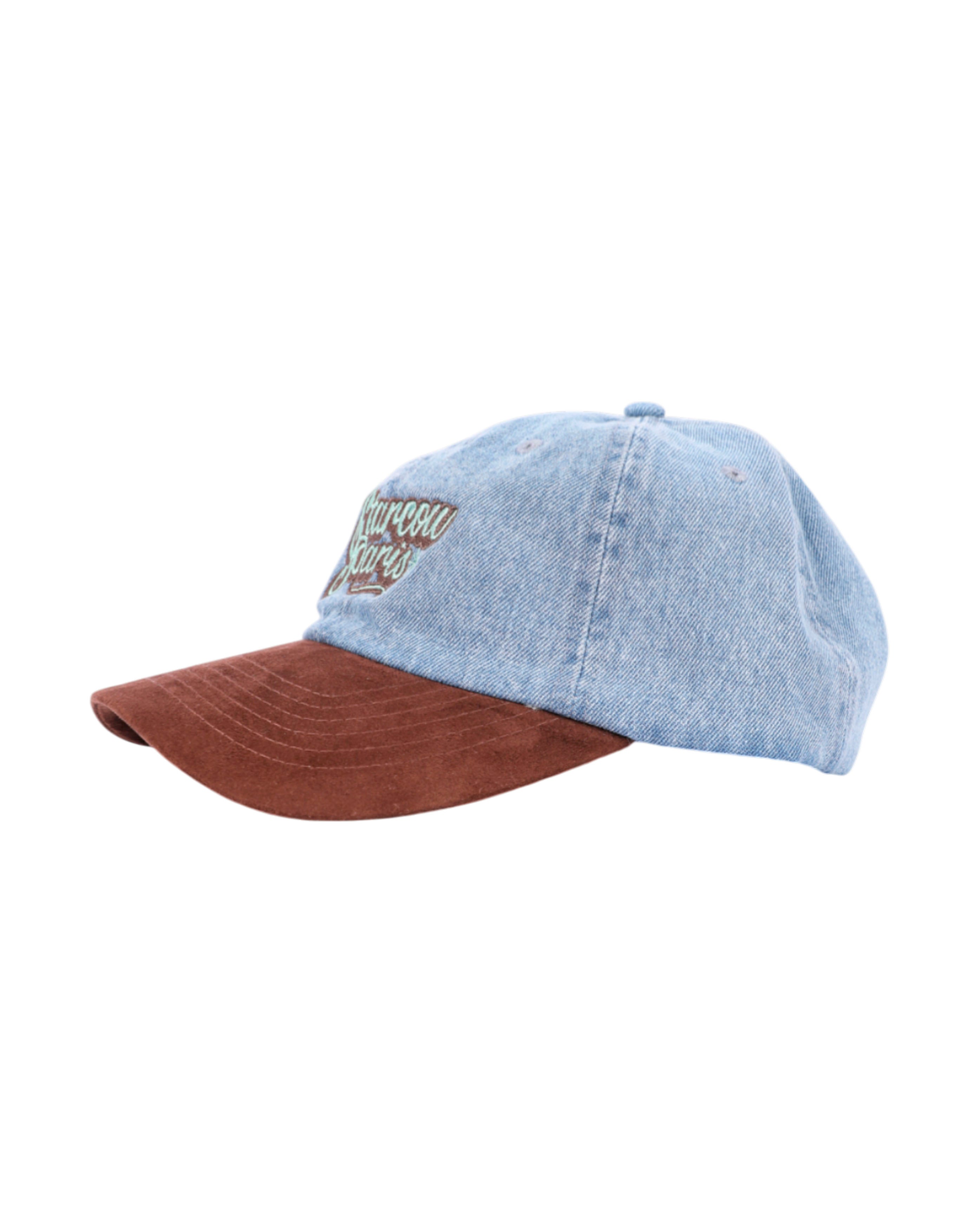 starcow-x With Vivid Color baseball cap Denim / Daim Brown Mint-Starcowparis