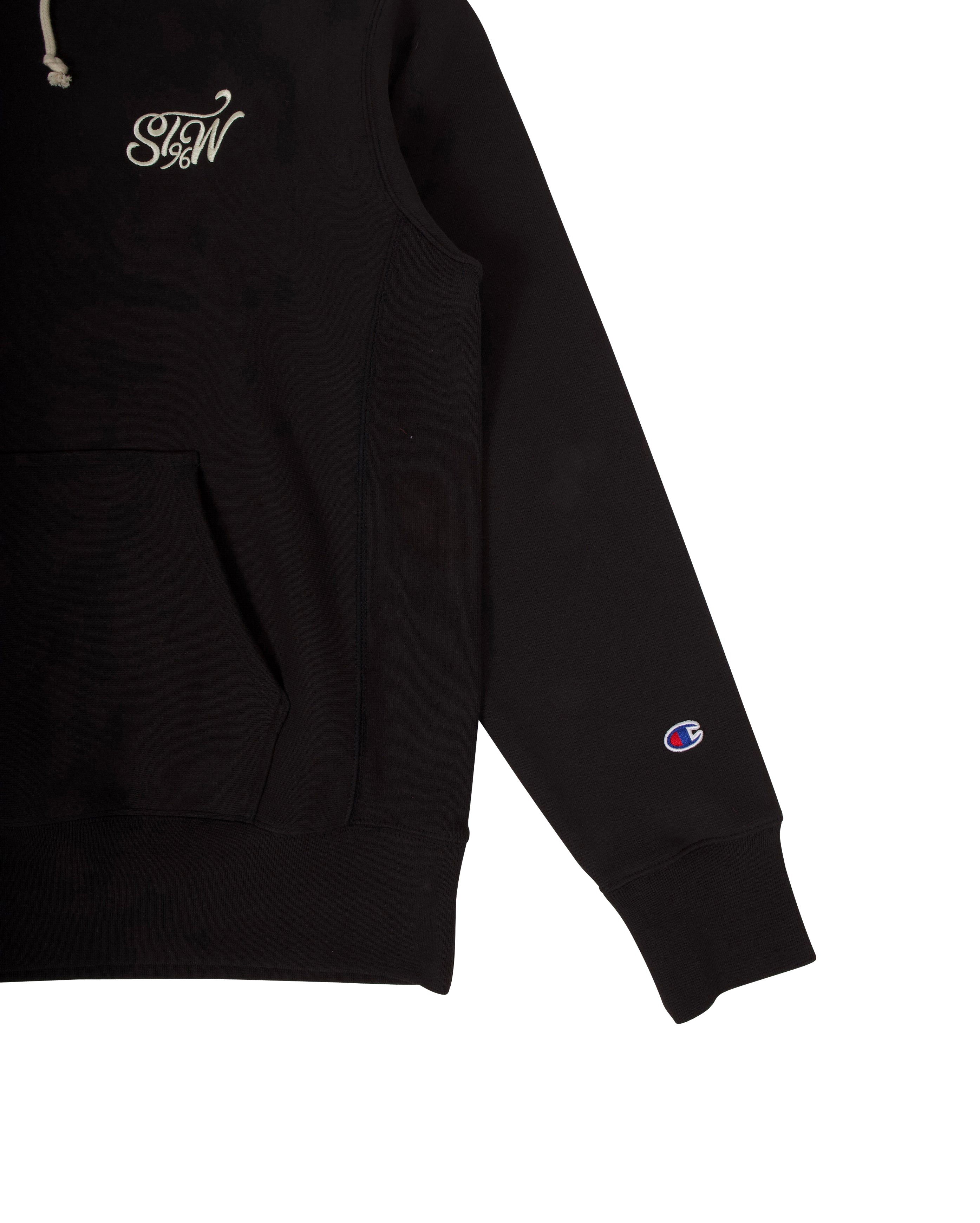 Champion STW96 Hoodie Black Cream - Starcowparis