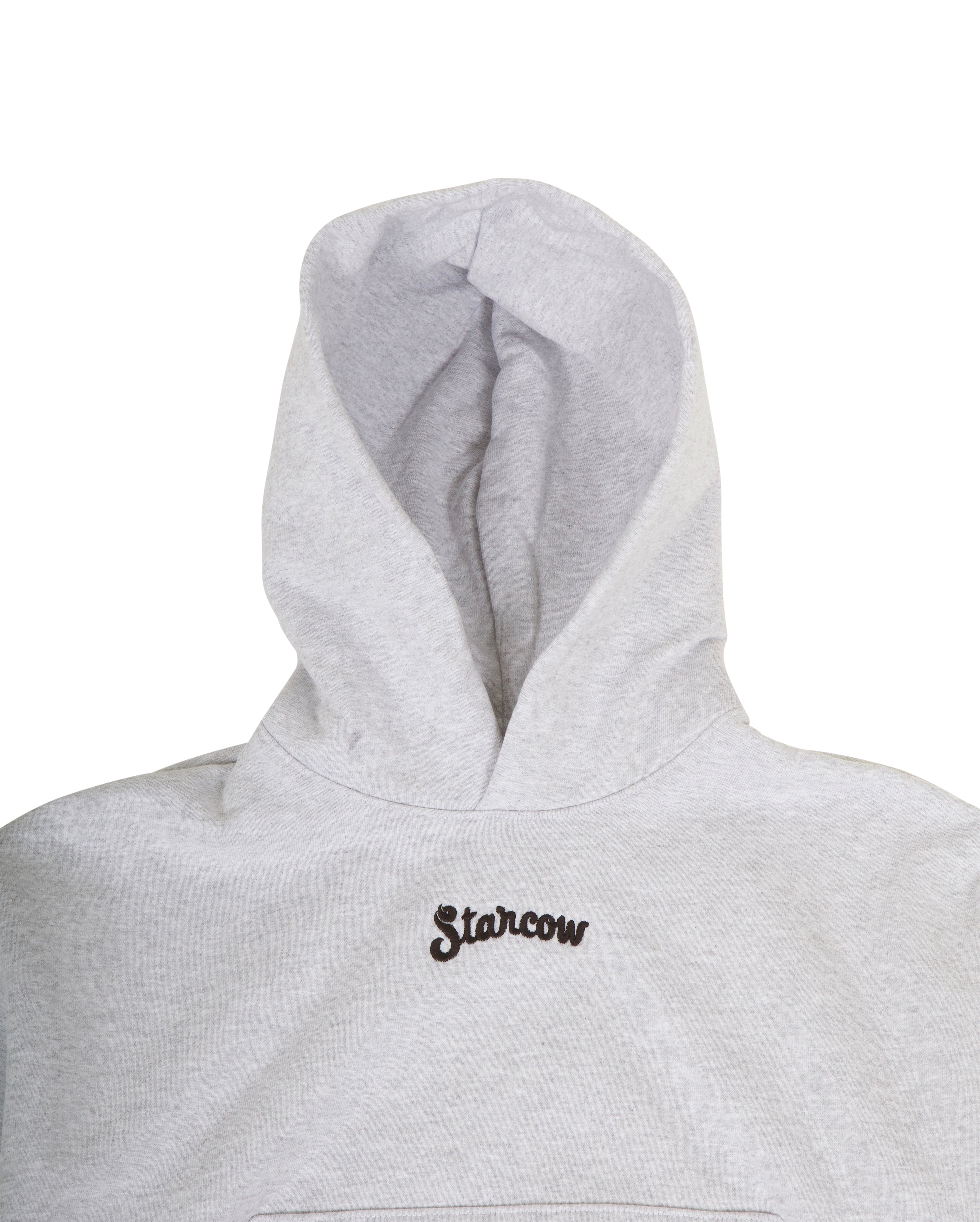 Cropped Hoodie Women Starcow Chillin Ash Grey - Starcowparis - Starcowparis - 2