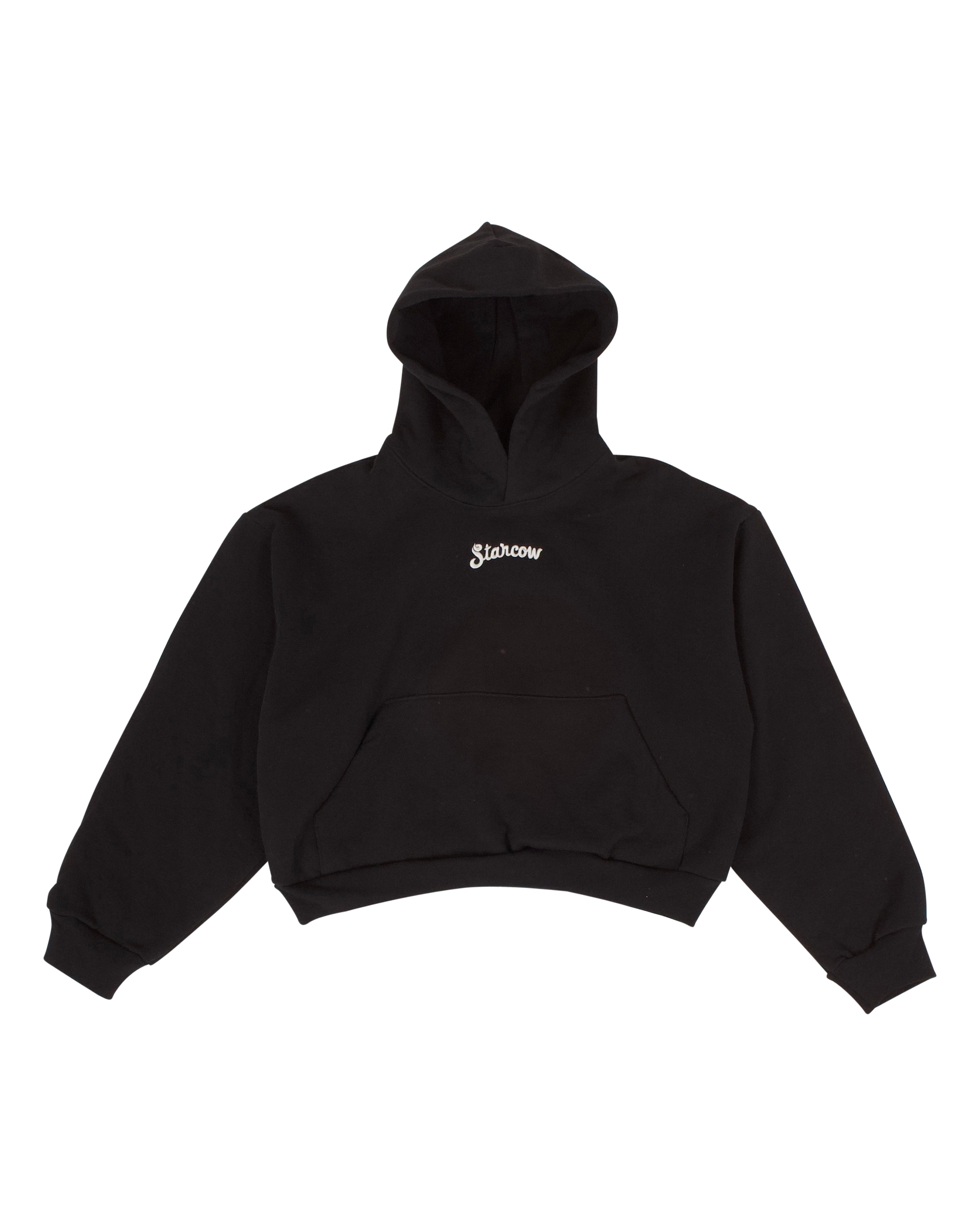 Cropped Hoodie Women Starcow Chillin Black - Starcowparis - Starcowparis - 1