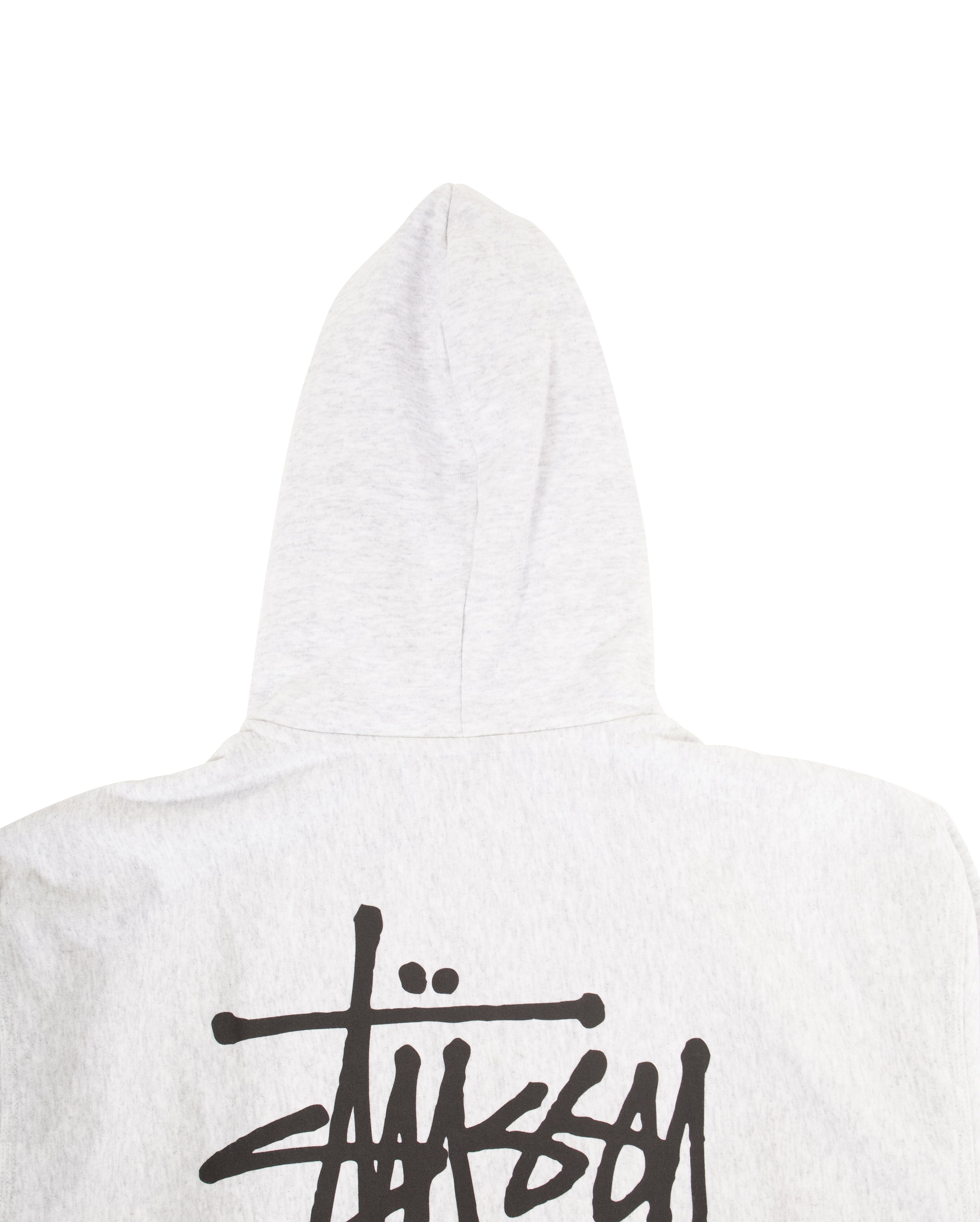 Basic Zip Hoodie Ash Heather