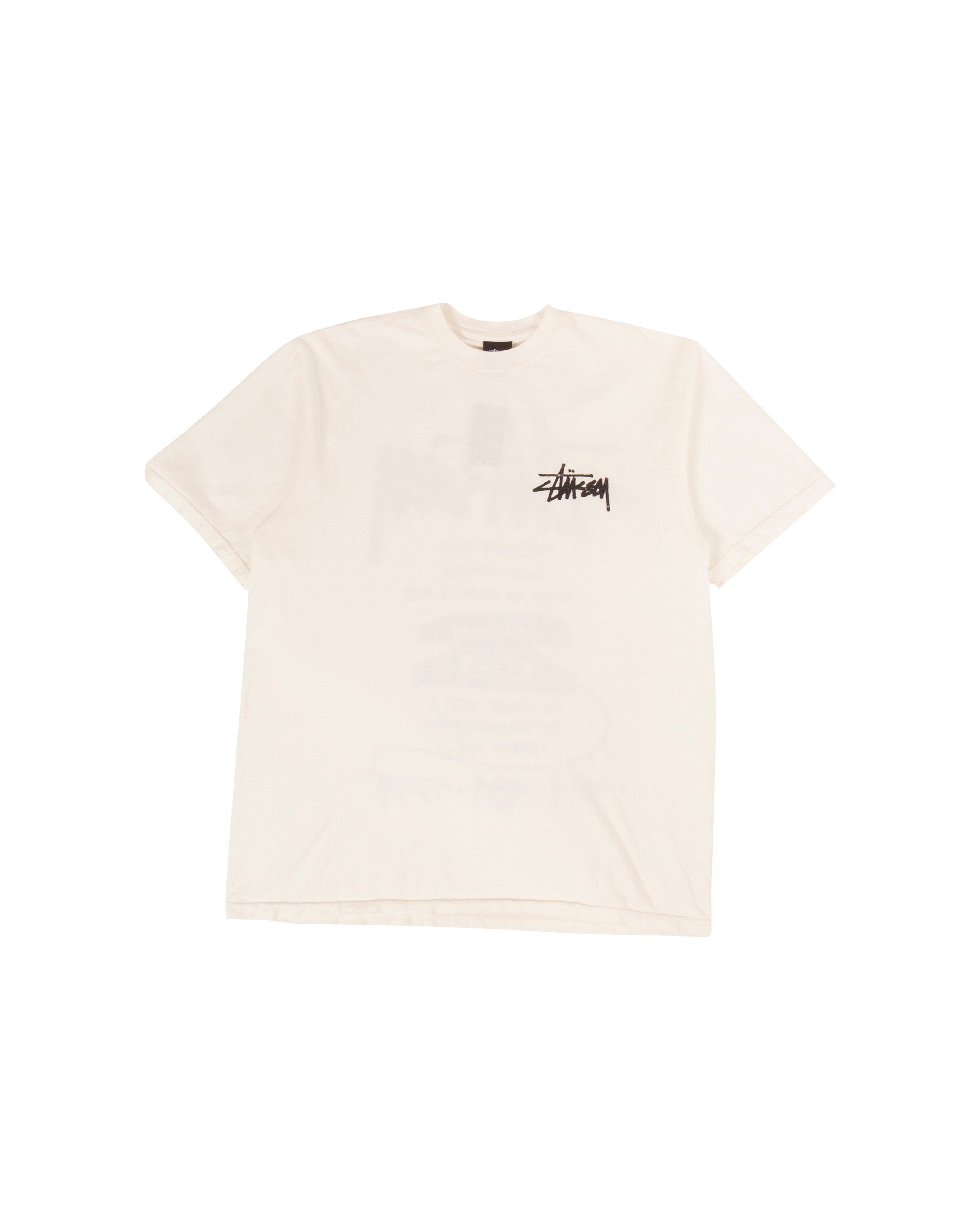Old Phone Pig Dyed Tee Natural