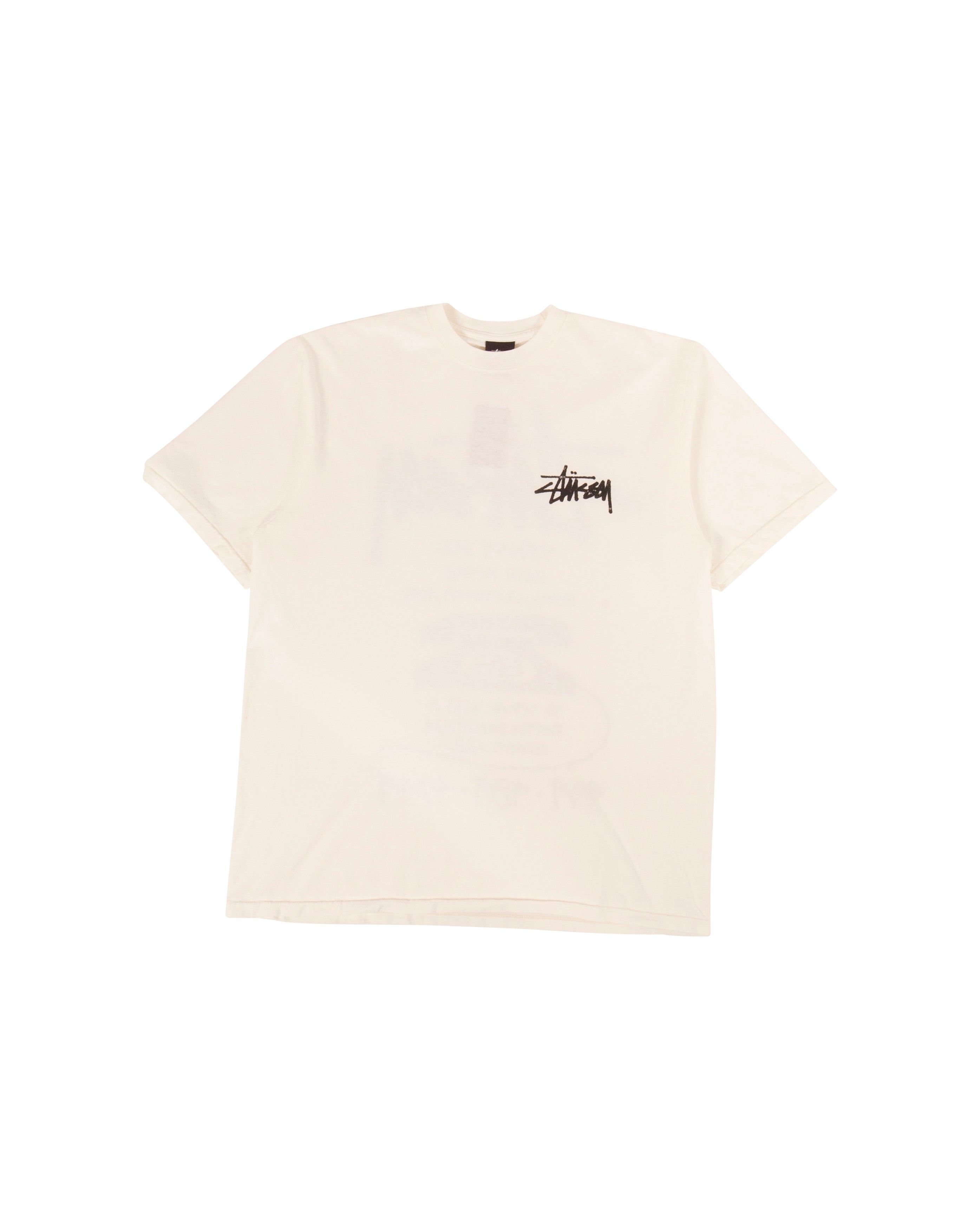 Old Phone Pig Dyed Tee Natural