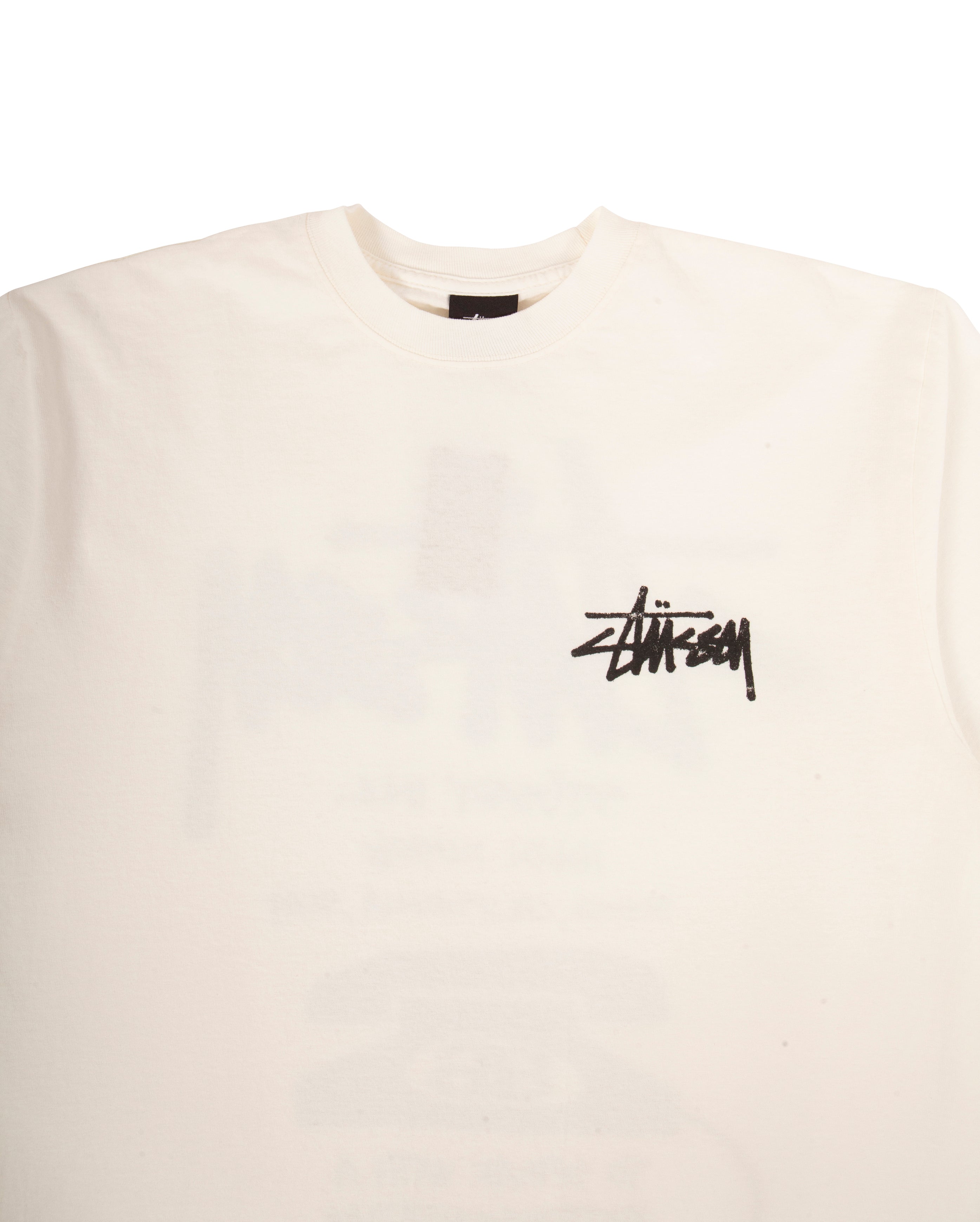 Old Phone Pig Dyed Tee Natural