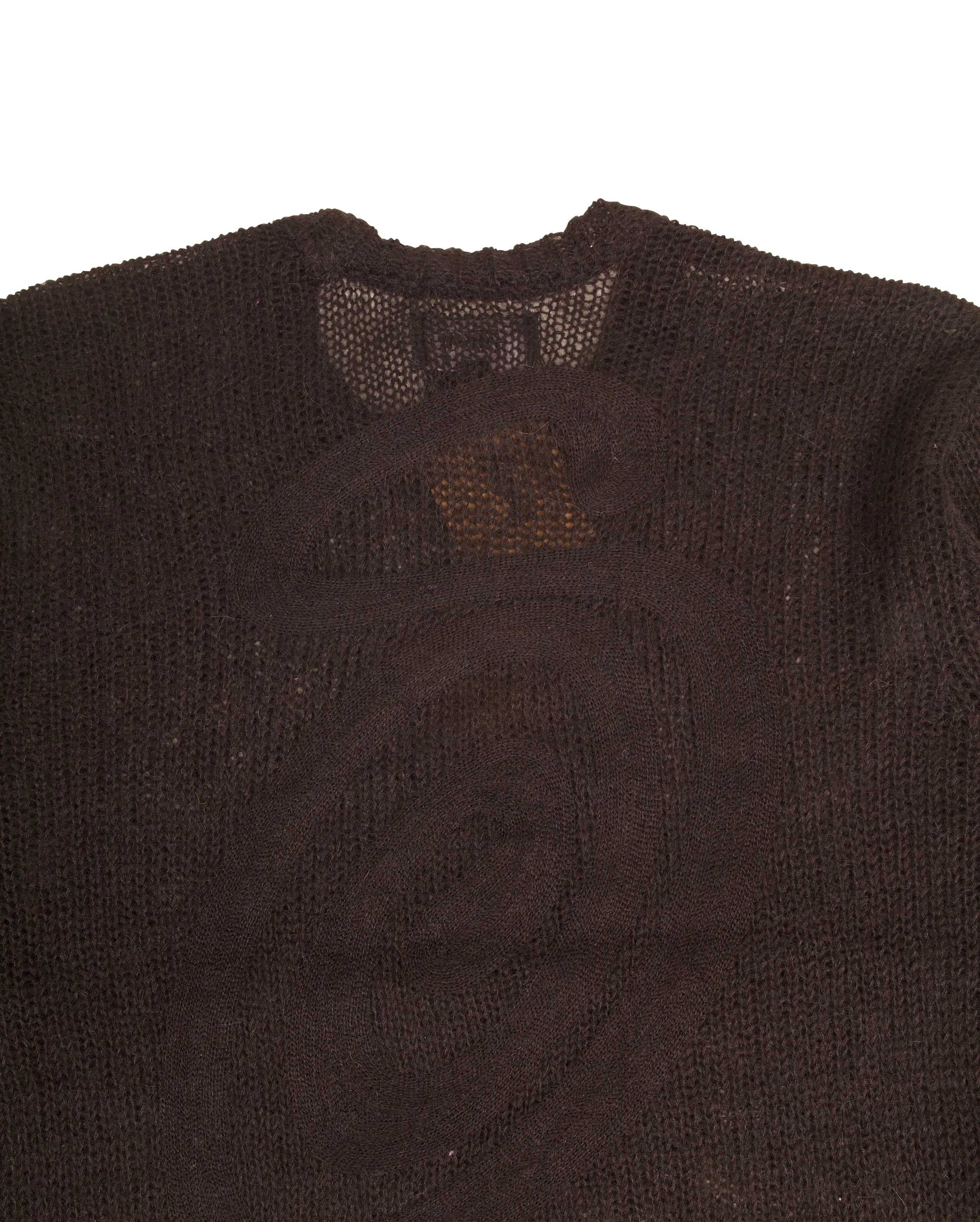 S Loose Knit Sweater Black - Starcowparis