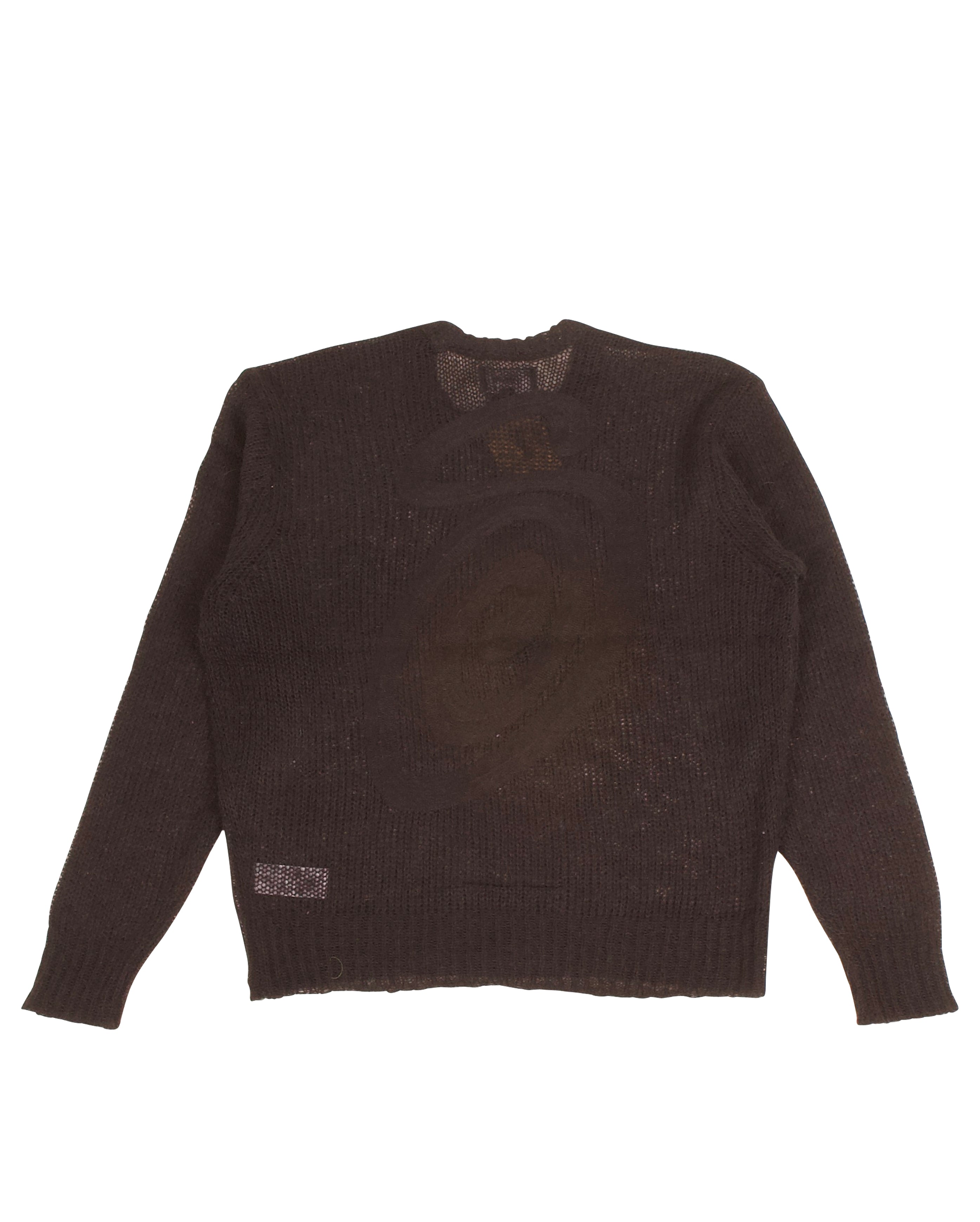 S Loose Knit Sweater Black - Starcowparis