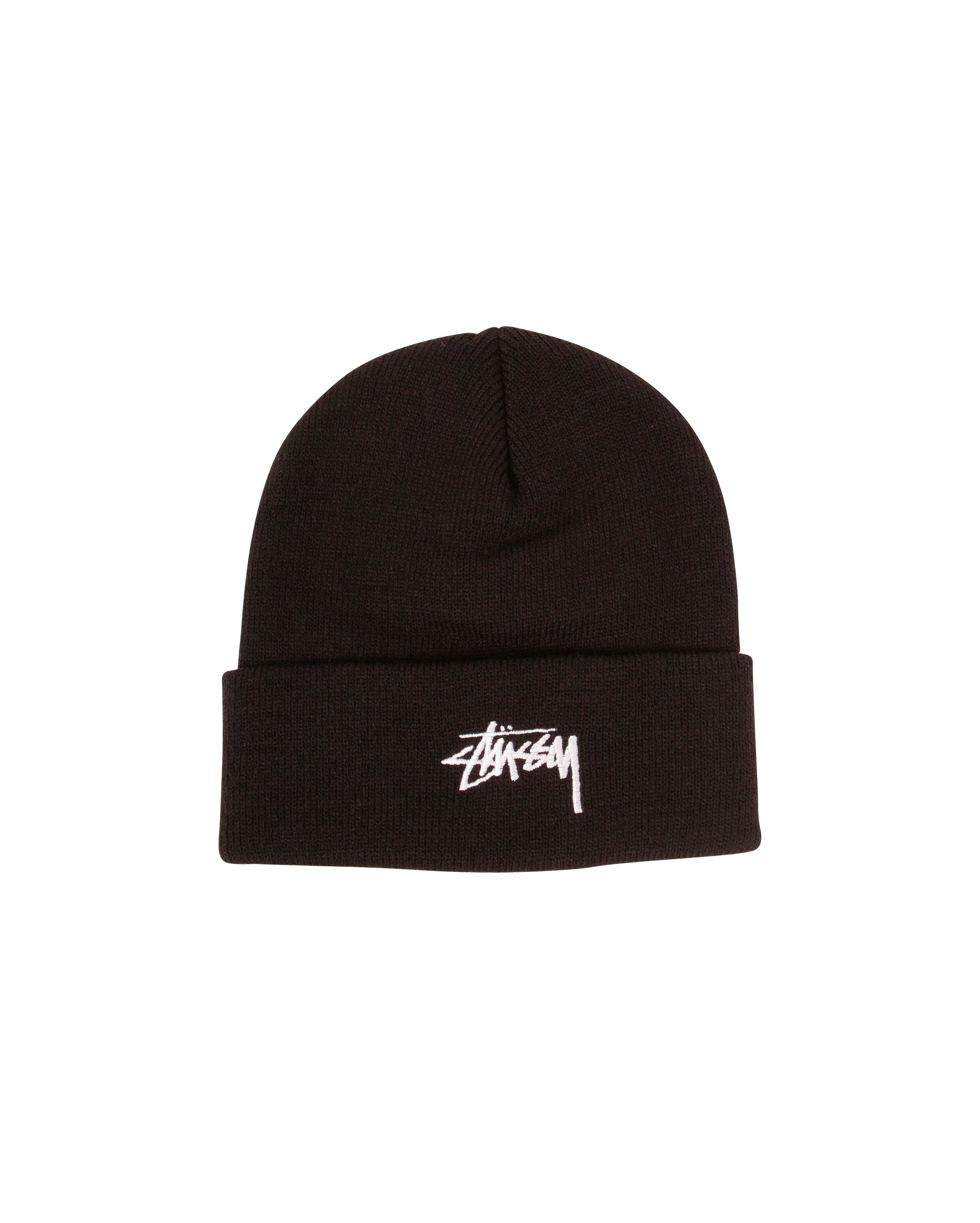 Stock Cuff Beanie Black