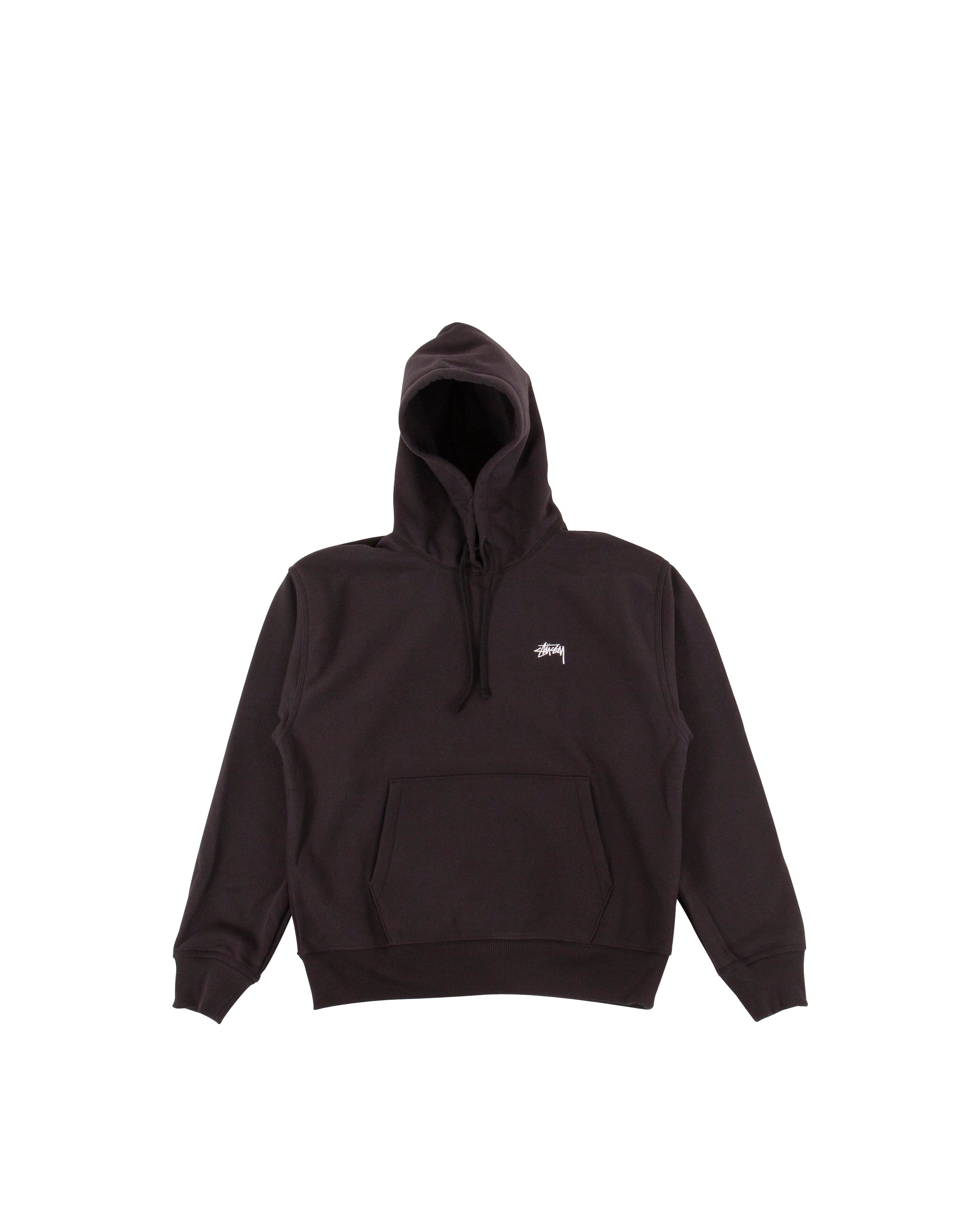 Stock Logo Hoodie Washed Black