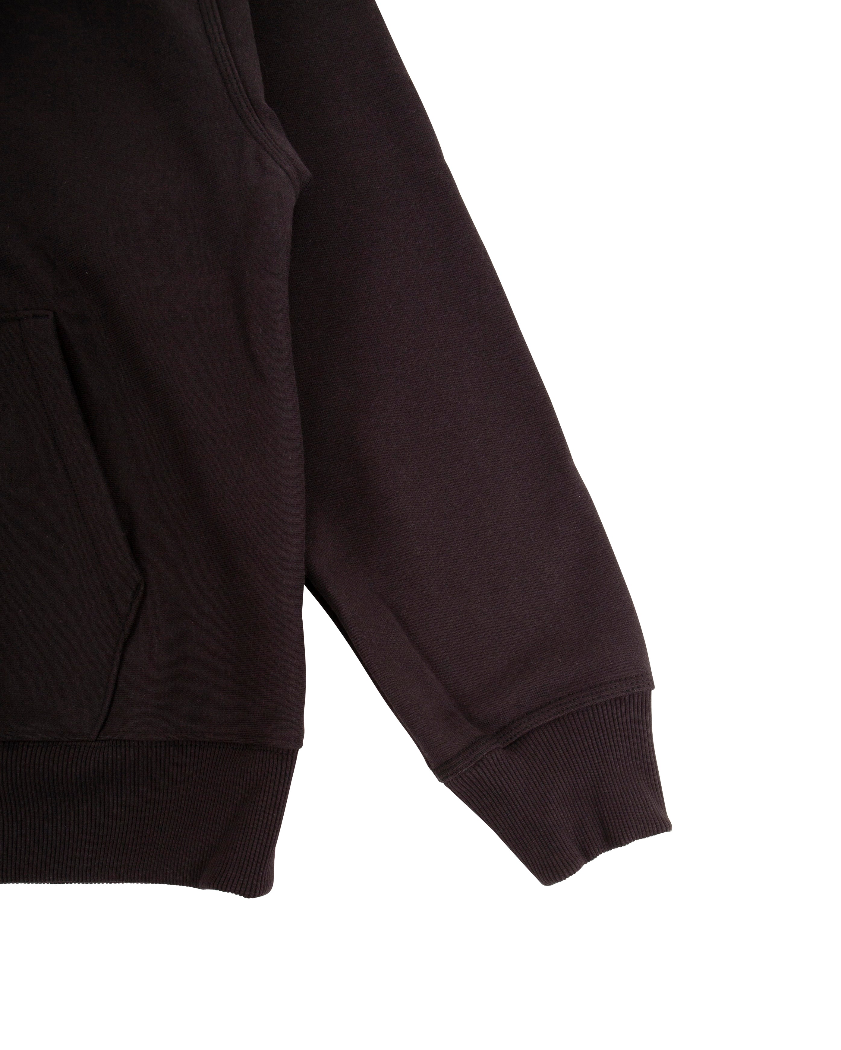 Stock Logo Hoodie Washed Black