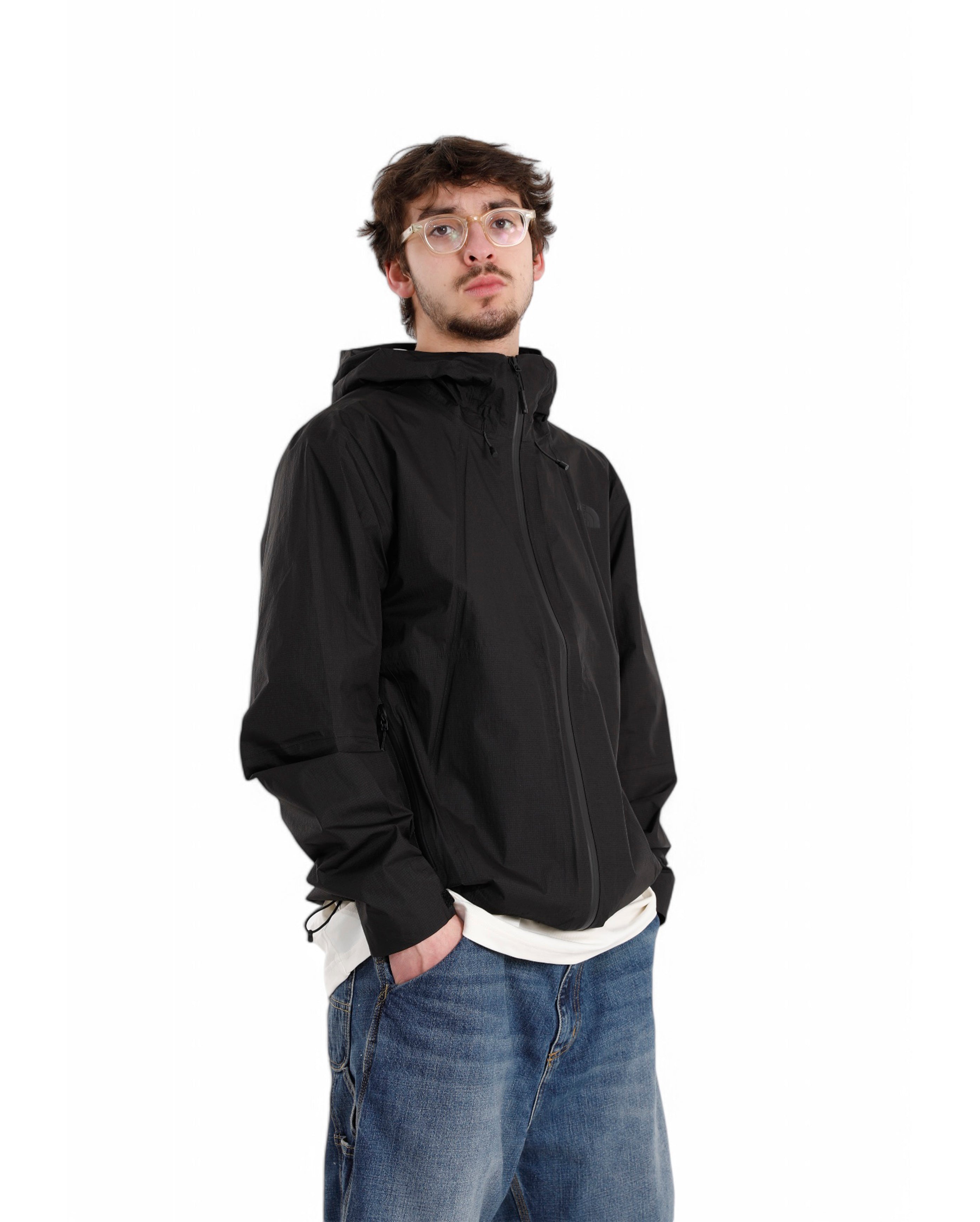 The North Face-M Packable Lt Rain Jacket Tnf Black-Starcowparis - Starcowparis - 2