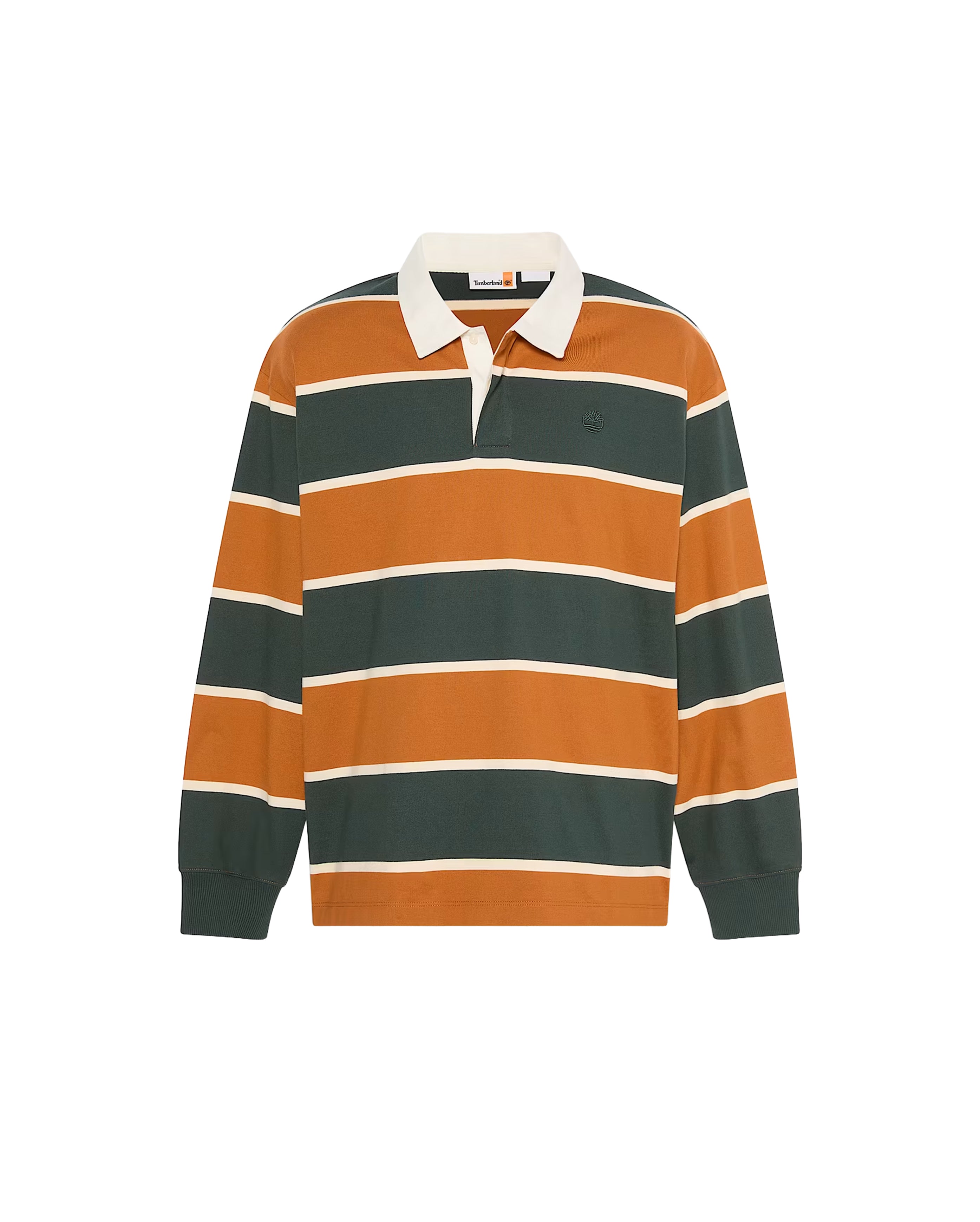 Rugby Polo Shirt Brown Dark Green - Starcowparis - 1