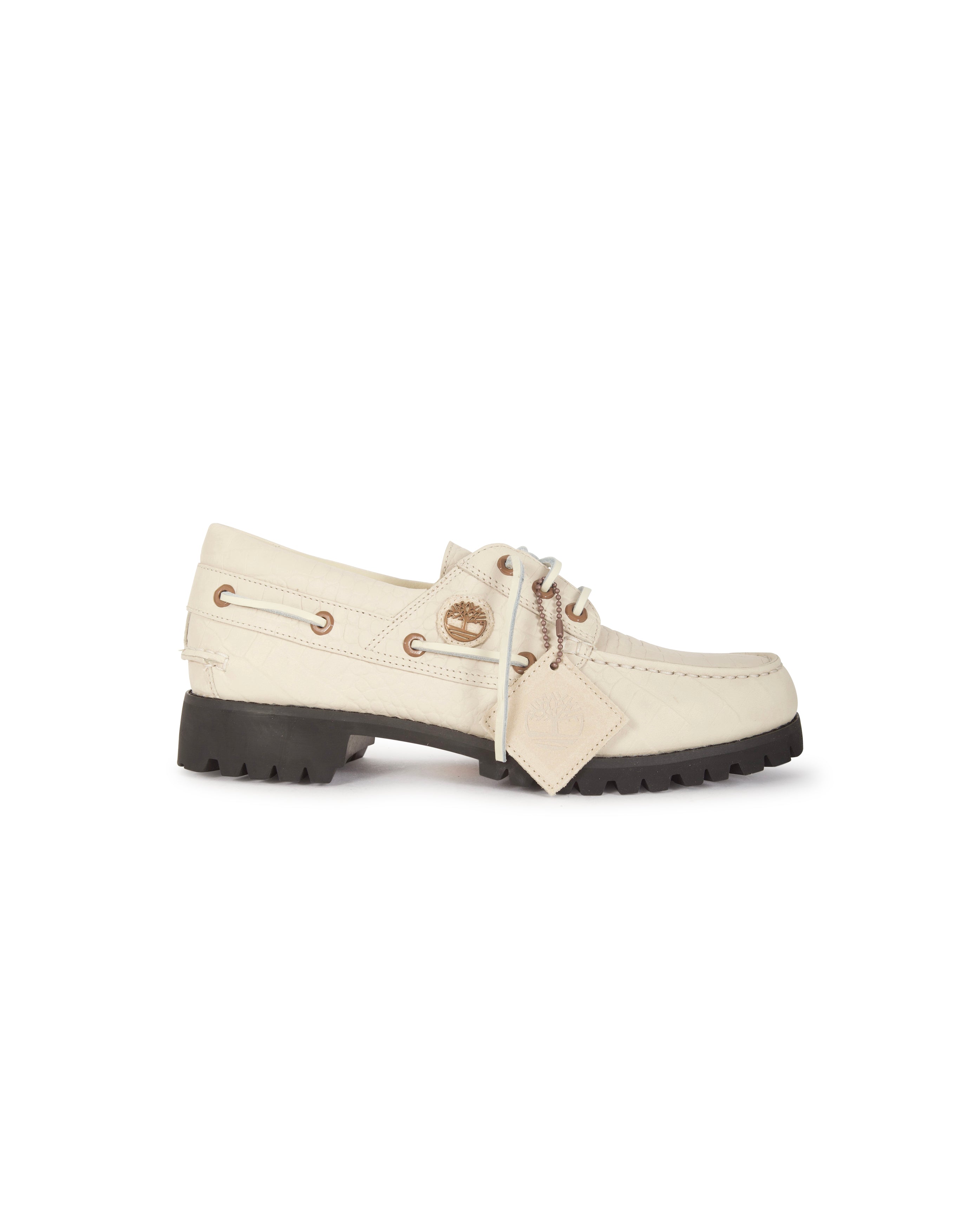 X VIBRAM Boat Shoe Light Beige - Starcowparis - Starcowparis - 1