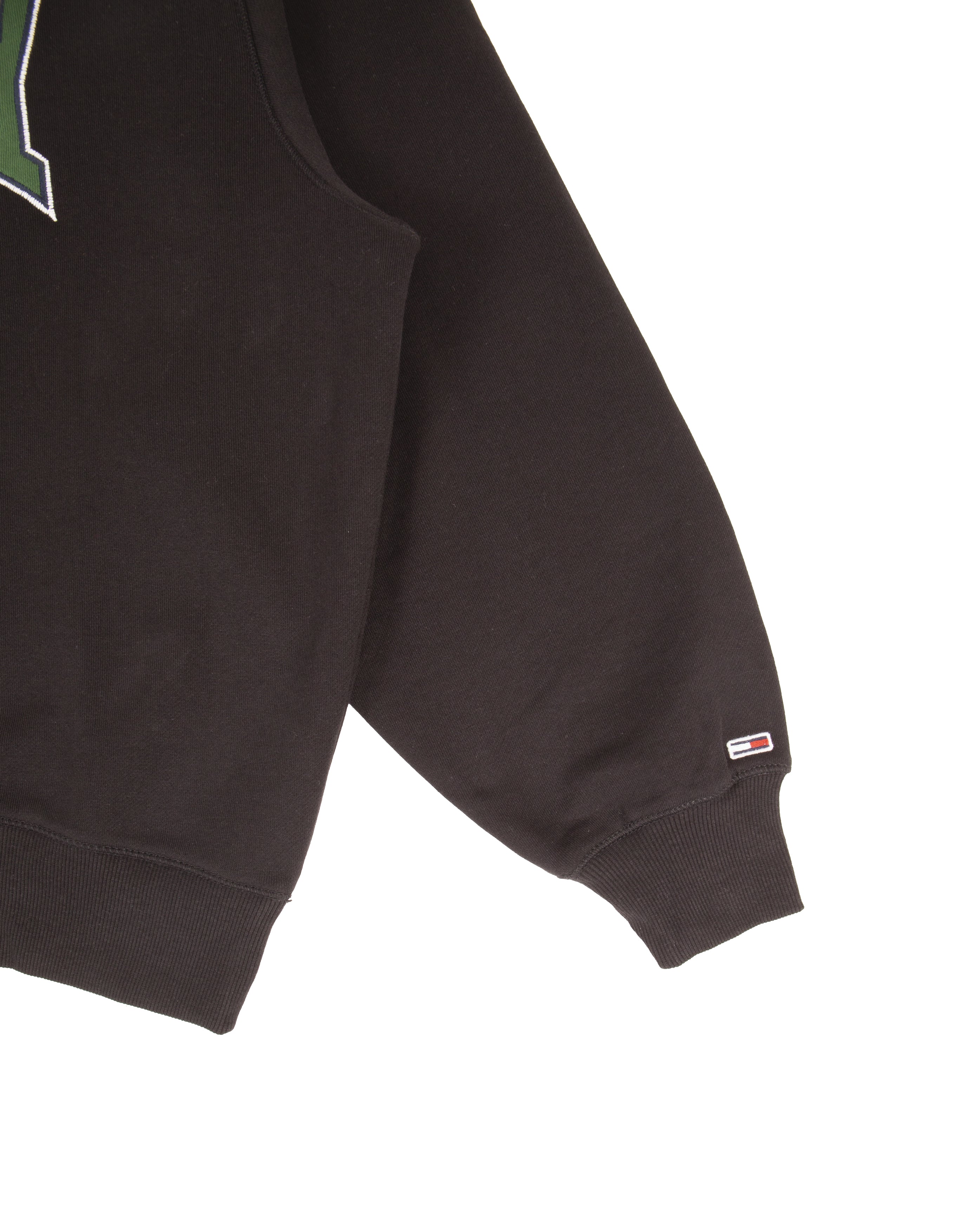 Boxy College Crewneck Black