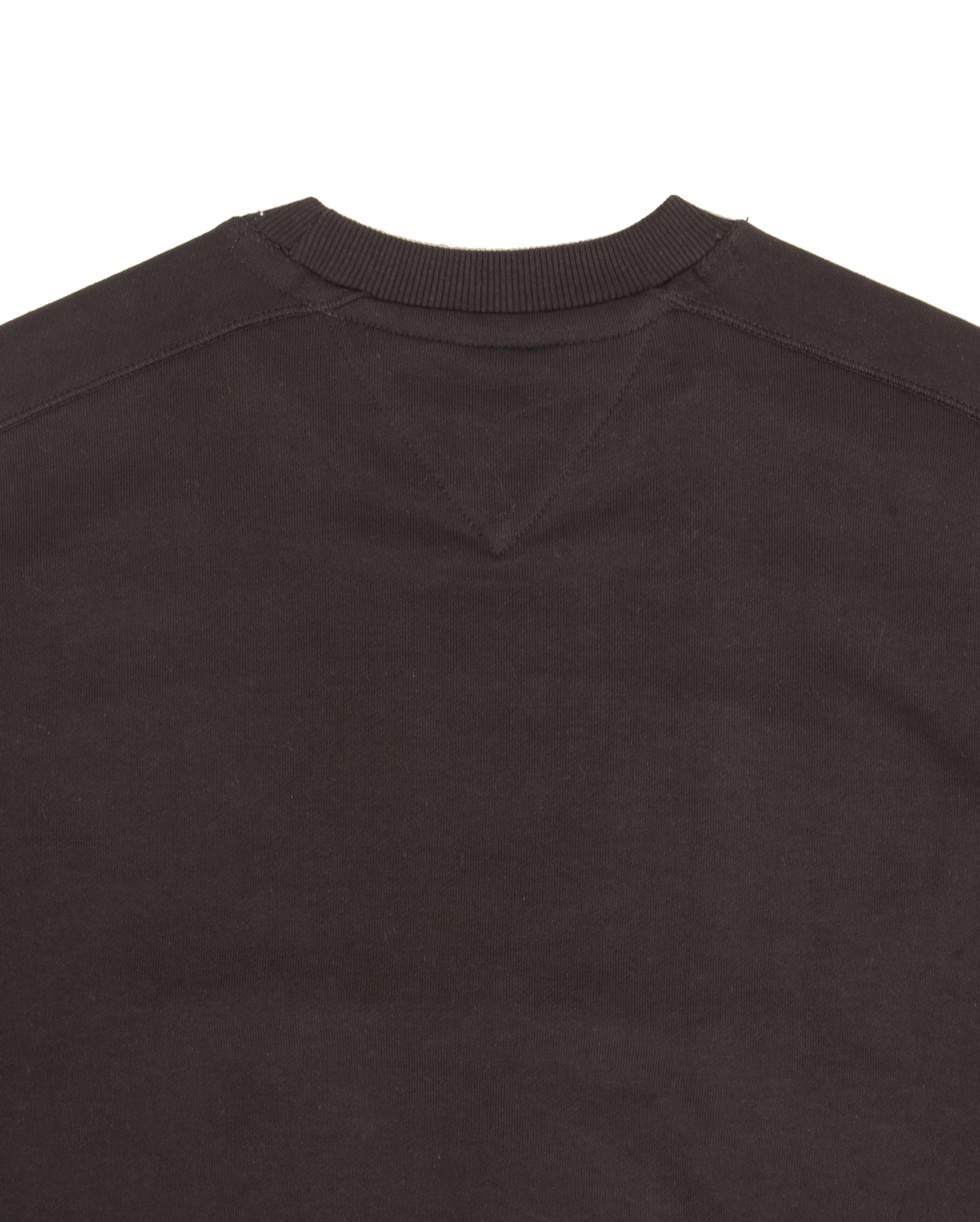 Boxy College Crewneck Black