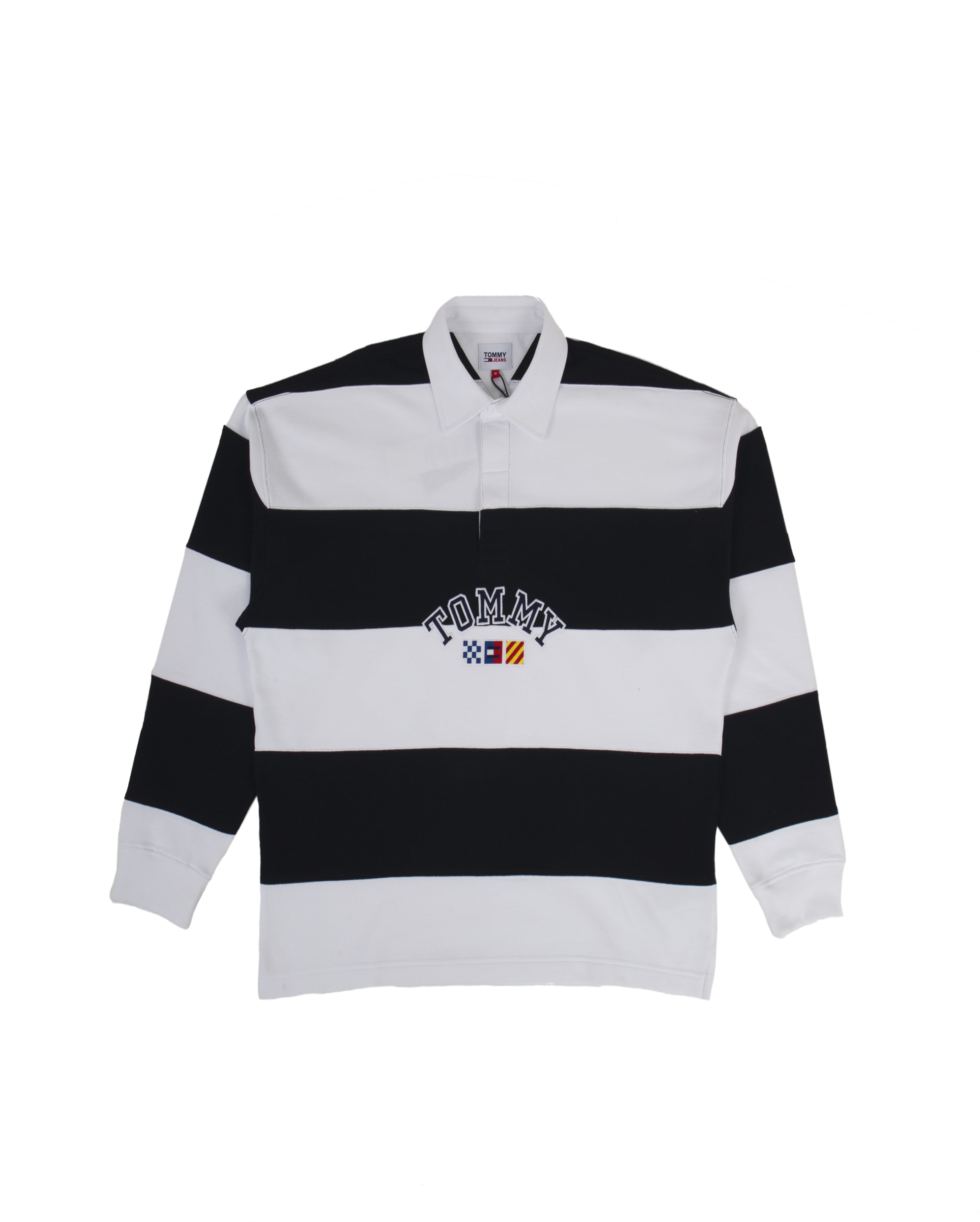 Rugby Polo Colour Block Navy