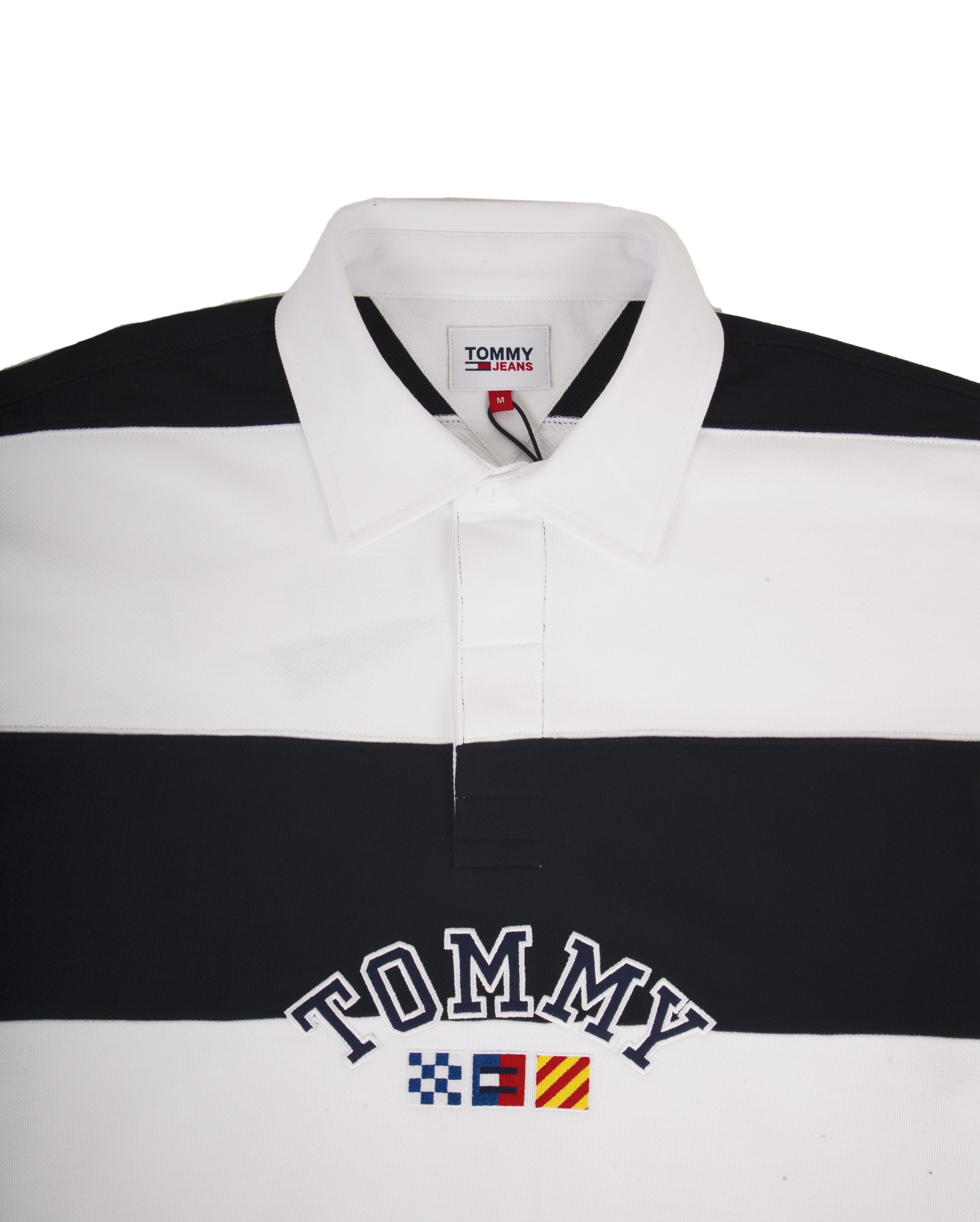 Rugby Polo Colour Block Navy