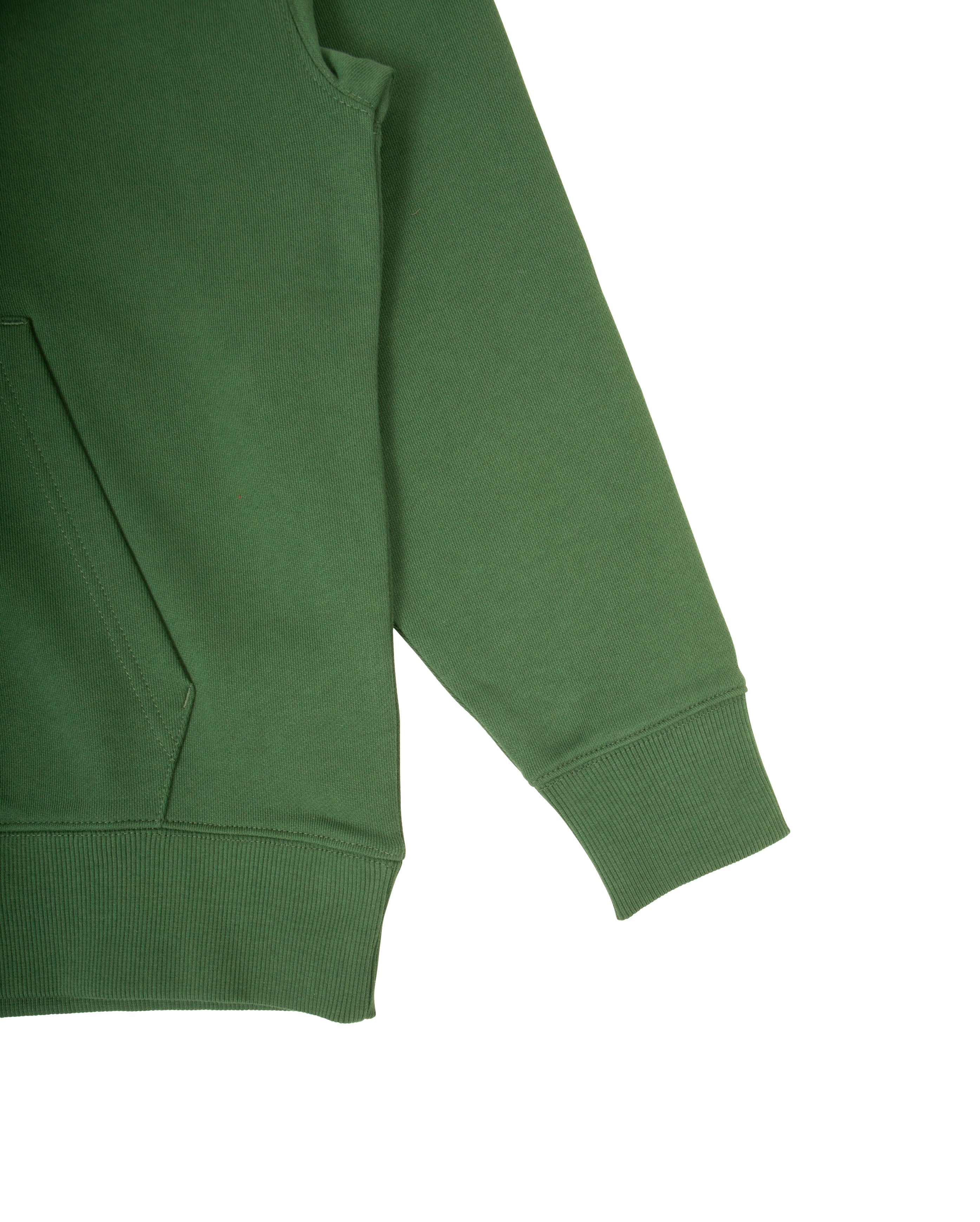 Badge hoodie Green