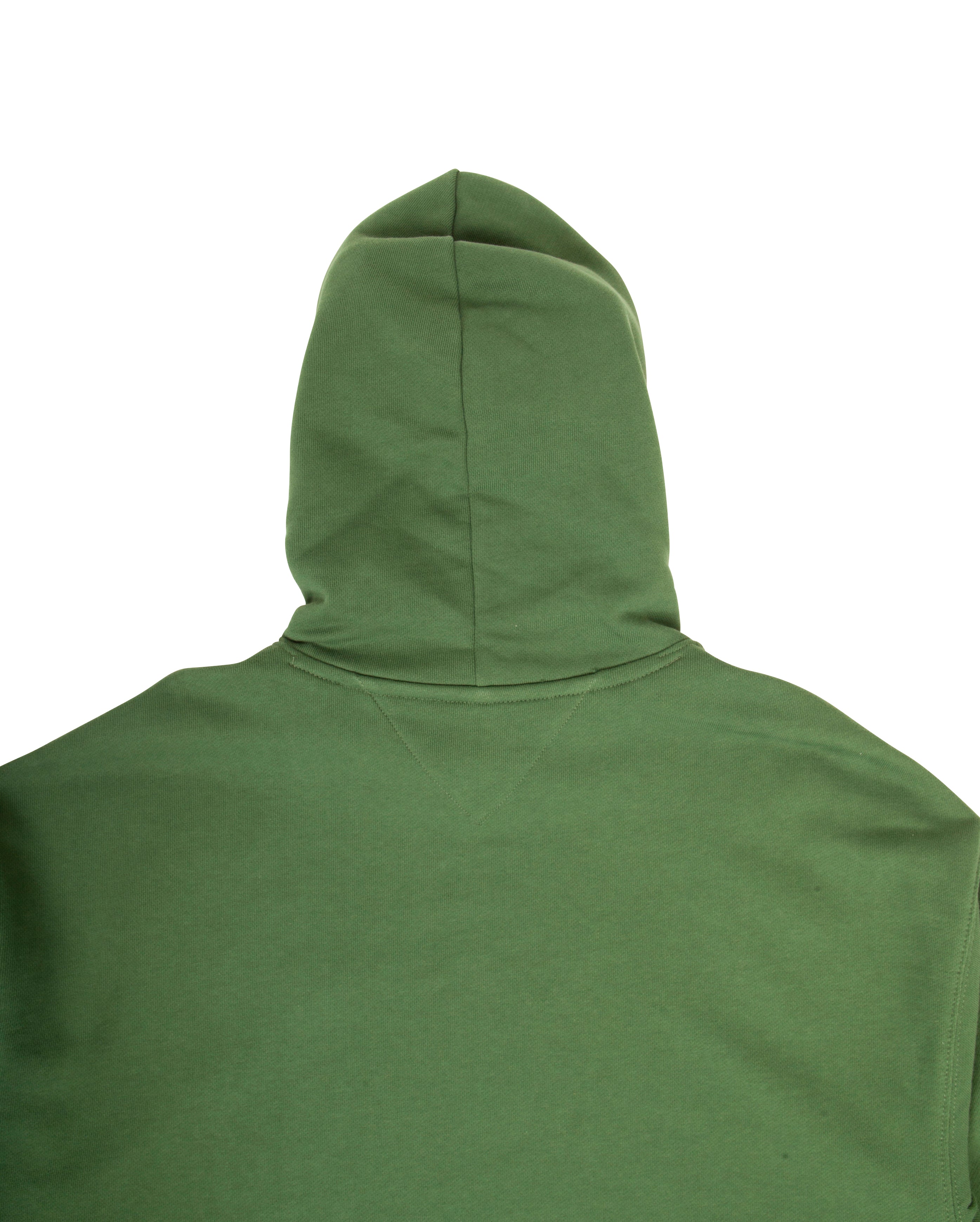 Badge hoodie Green